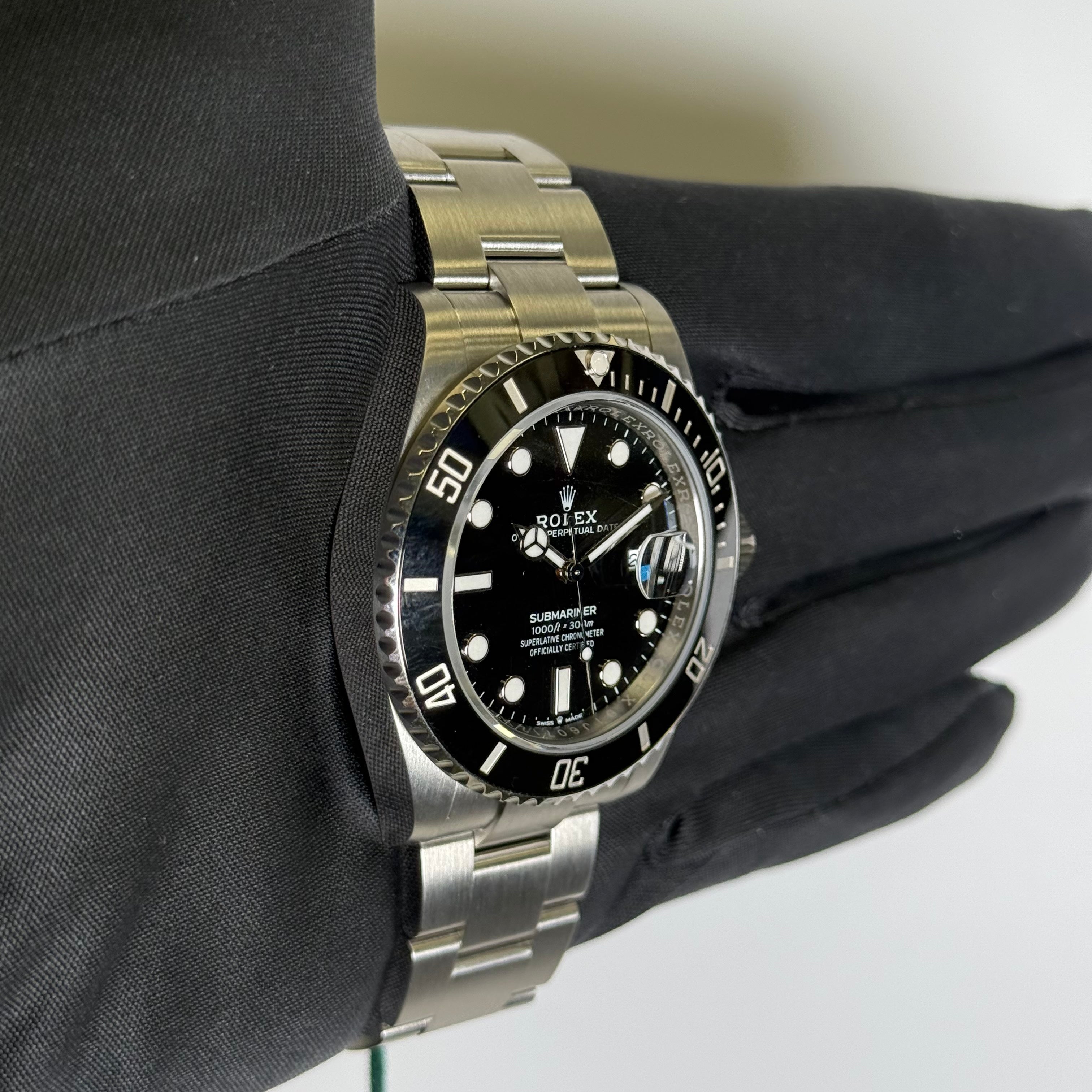 Rolex Submariner 41mm Black Dial Watch Ref# 126610LN - Happy Jewelers Fine Jewelry Lifetime Warranty