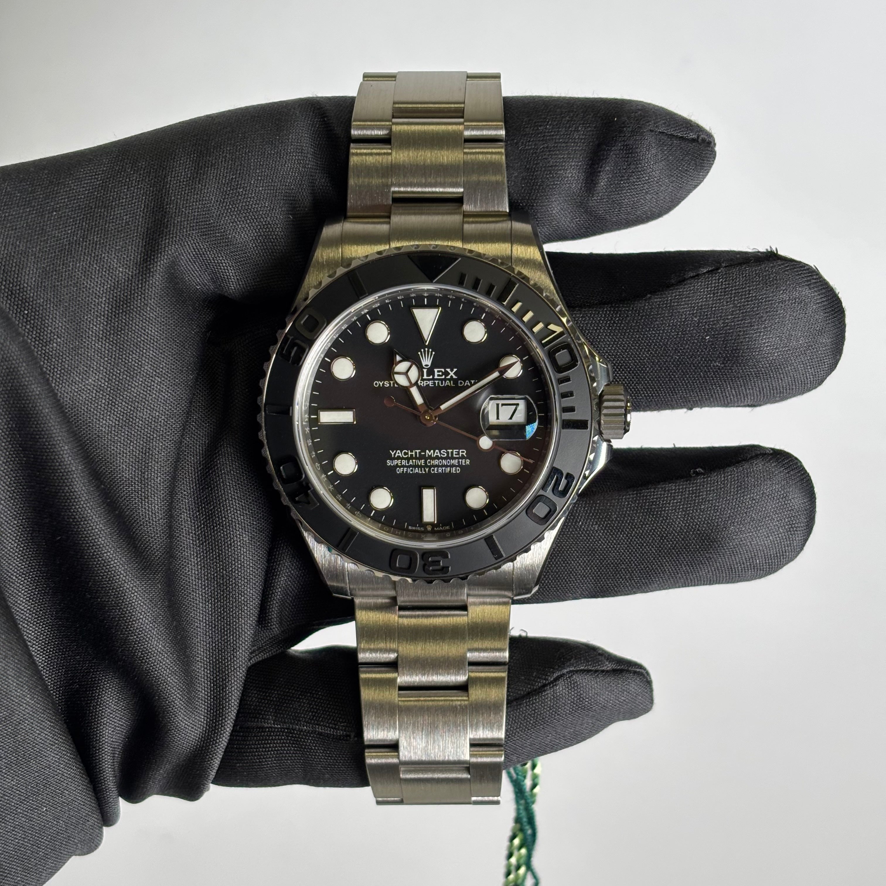 Rolex Yacht-Master 42mm Black Dial Watch Ref# 226627 - Happy Jewelers Fine Jewelry Lifetime Warranty