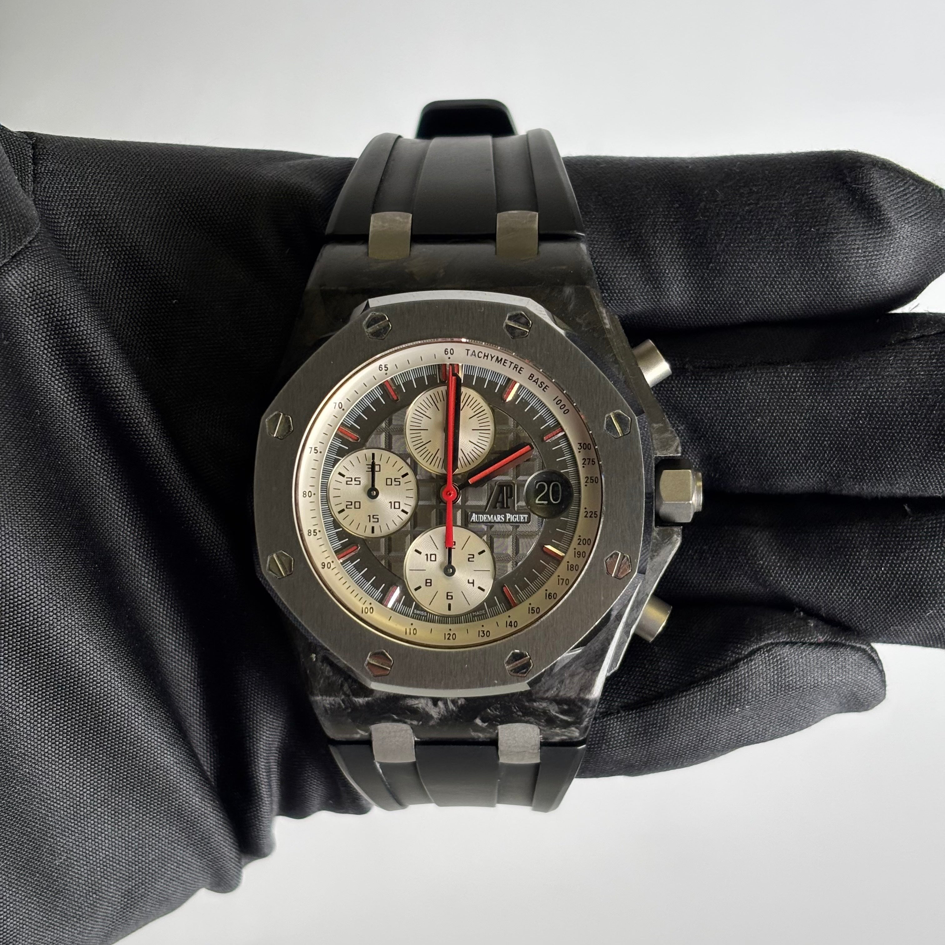 Audemars Piguet Royal Oak 42mm Grey Dial Watch Ref# 26202AU.OO.D002CA - Happy Jewelers Fine Jewelry Lifetime Warranty