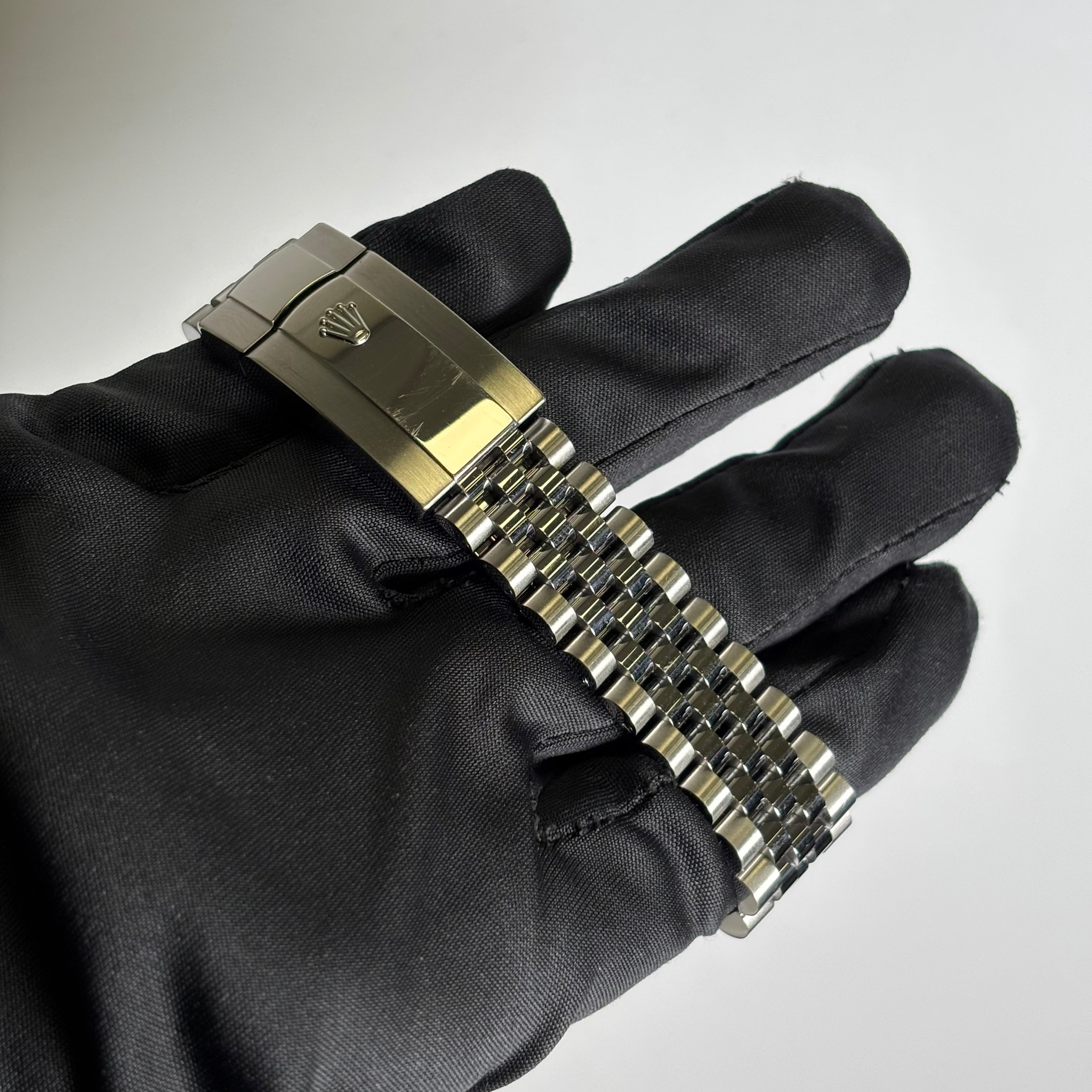 Rolex Datejust 41mm Pave Dial Watch Ref# 126300 - Happy Jewelers Fine Jewelry Lifetime Warranty