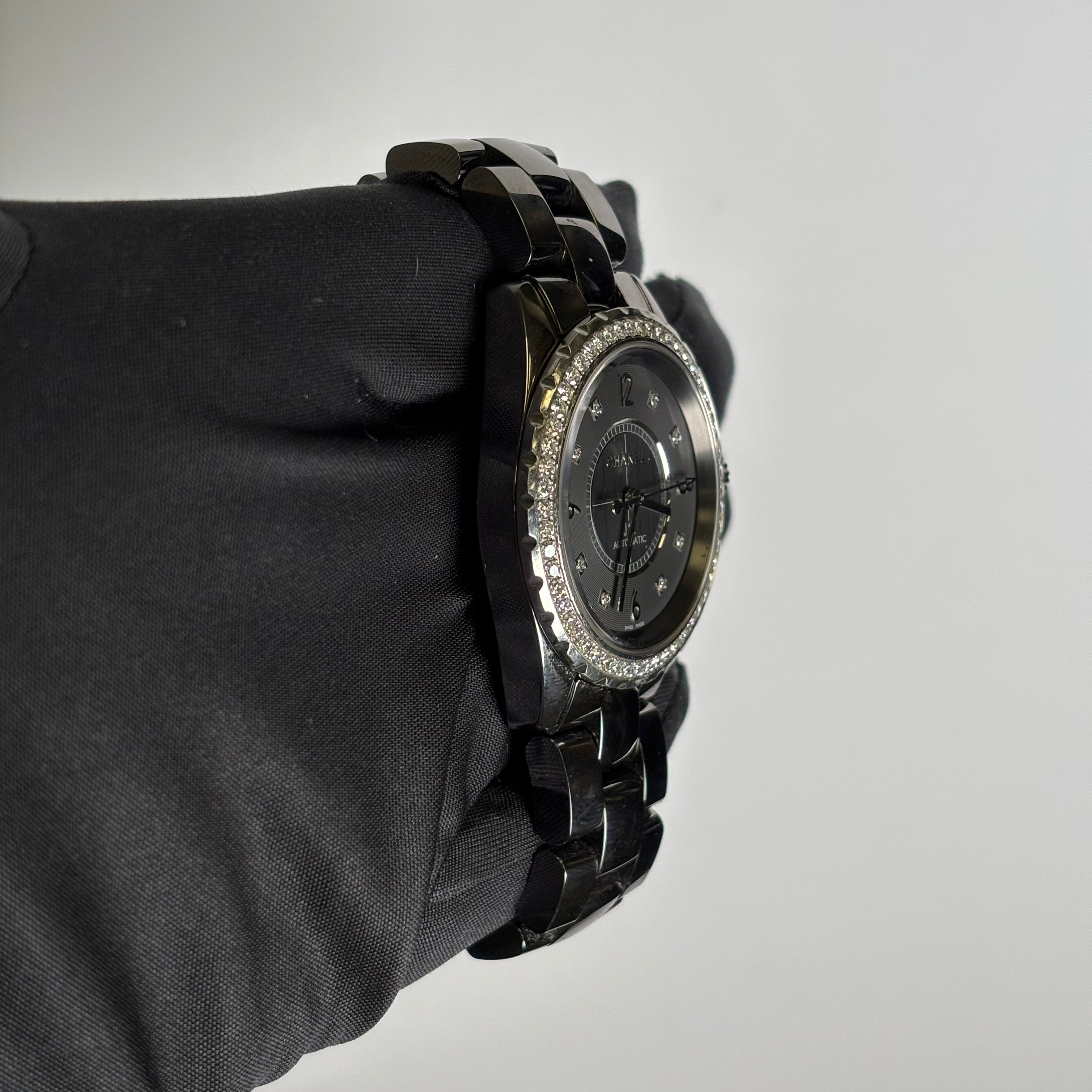 Chanel J12 38mm Grey Dial Watch Ref# H2566 – Happy Jewelers