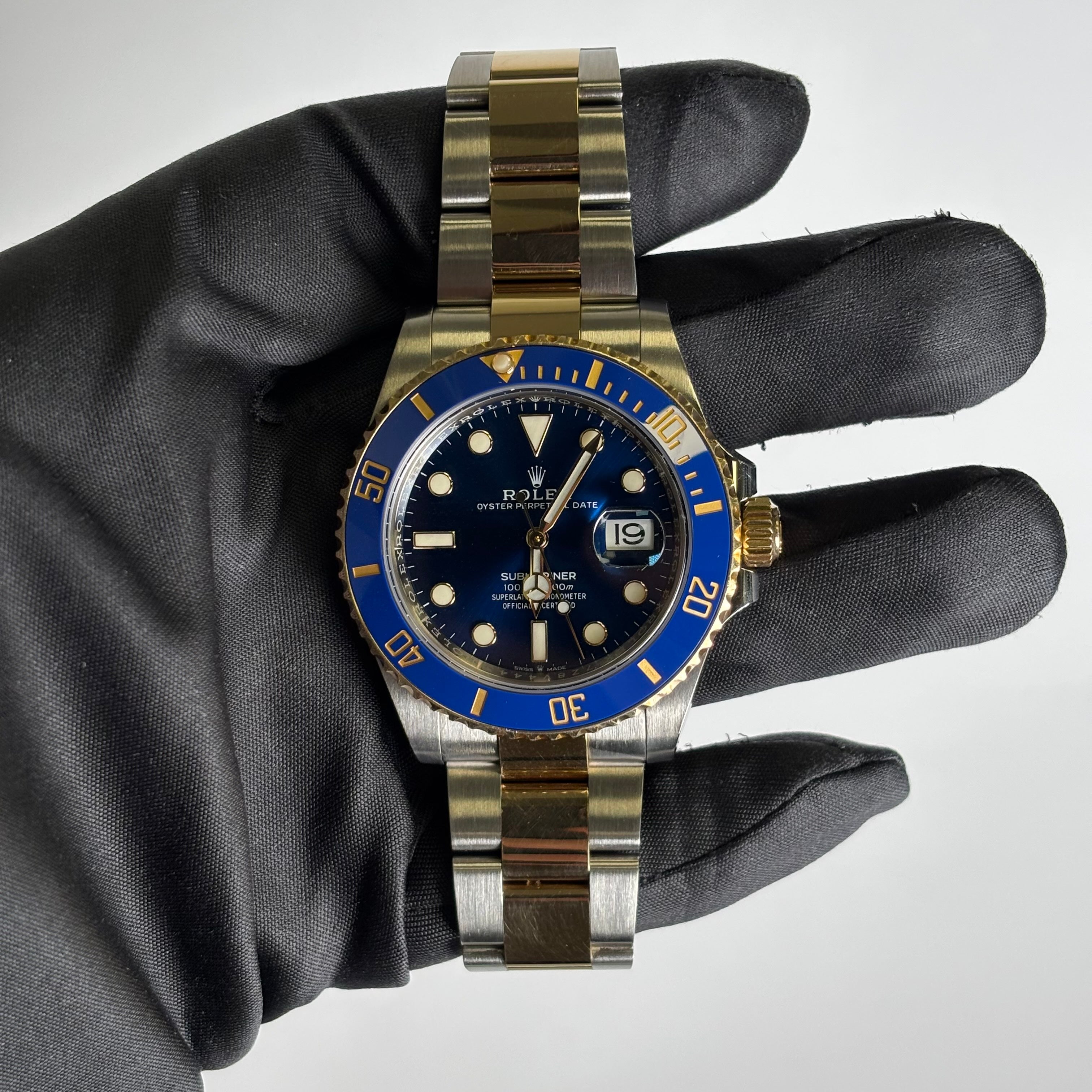 Rolex Submariner 41mm Blue Dial Watch Ref# 126613LB - Happy Jewelers Fine Jewelry Lifetime Warranty