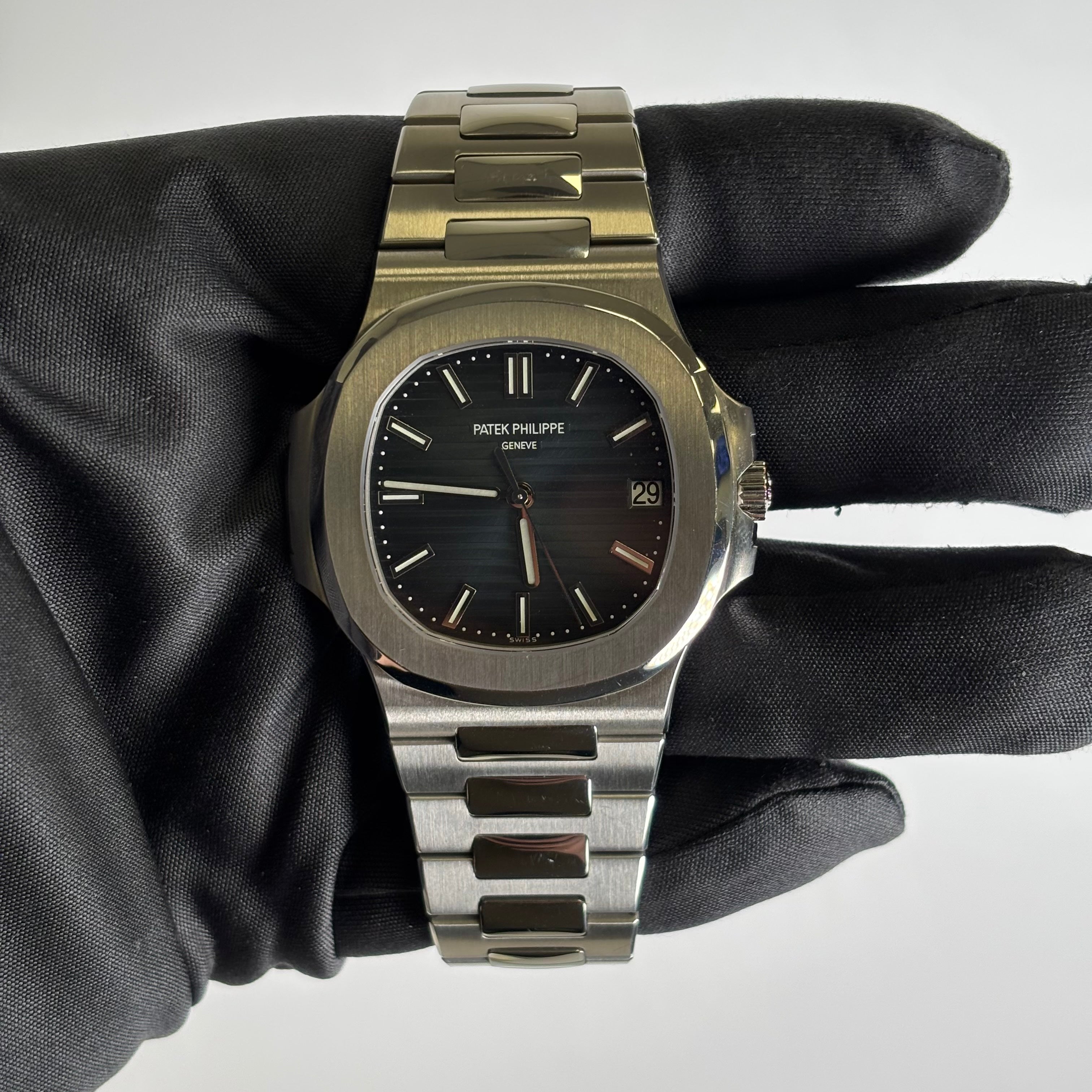 Patek Philippe Nautilus 40mm Blue Dial Watch Ref# 5711/1A-001 - Happy Jewelers Fine Jewelry Lifetime Warranty