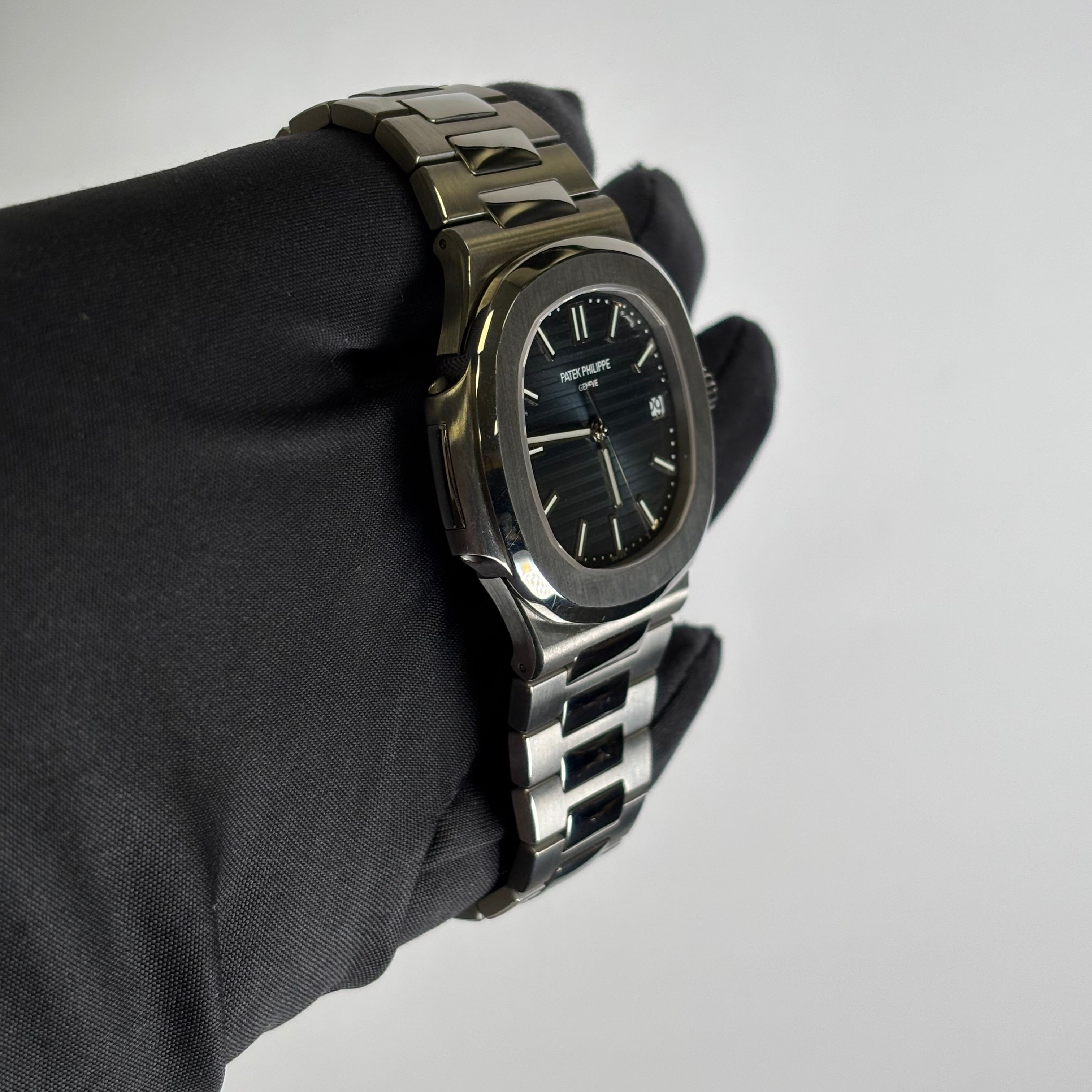 Patek Philippe Nautilus 40mm Blue Dial Watch Ref# 5711/1A-001 - Happy Jewelers Fine Jewelry Lifetime Warranty