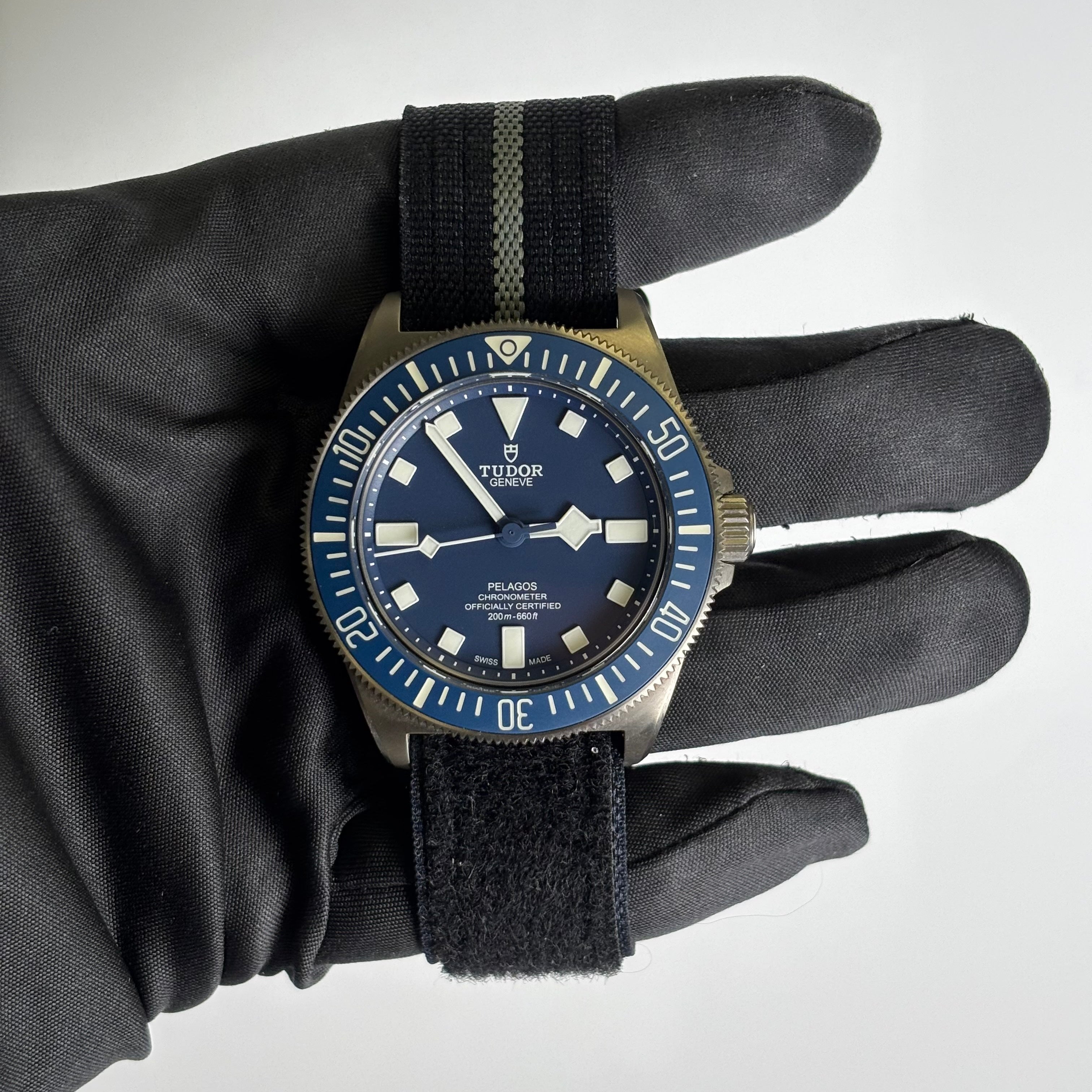 Tudor Pelagos 42mm Blue Dial Watch Ref# 25707B/22 - Happy Jewelers Fine Jewelry Lifetime Warranty