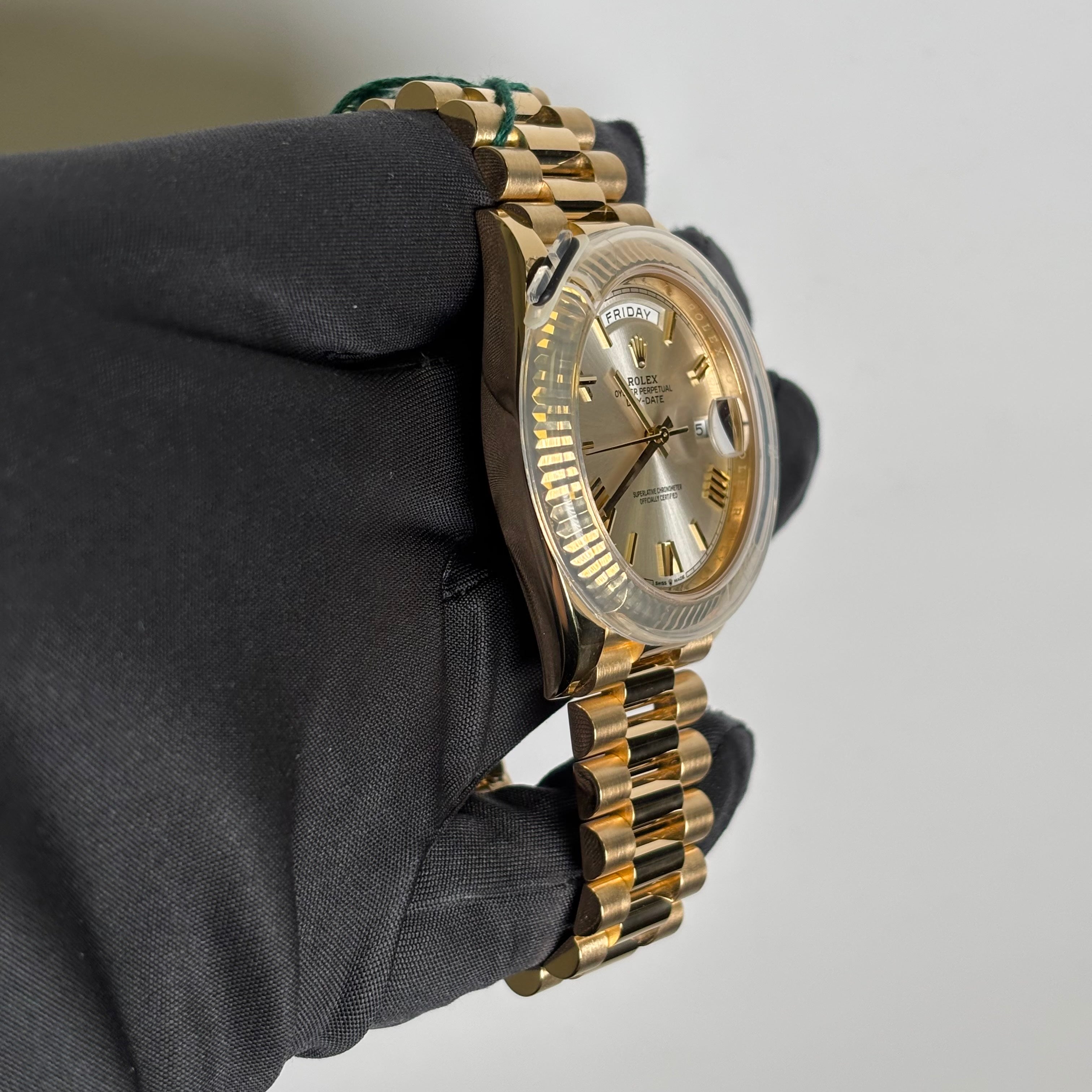 Rolex Day-Date 40mm Silver Dial Watch Ref# 228238 - Happy Jewelers Fine Jewelry Lifetime Warranty