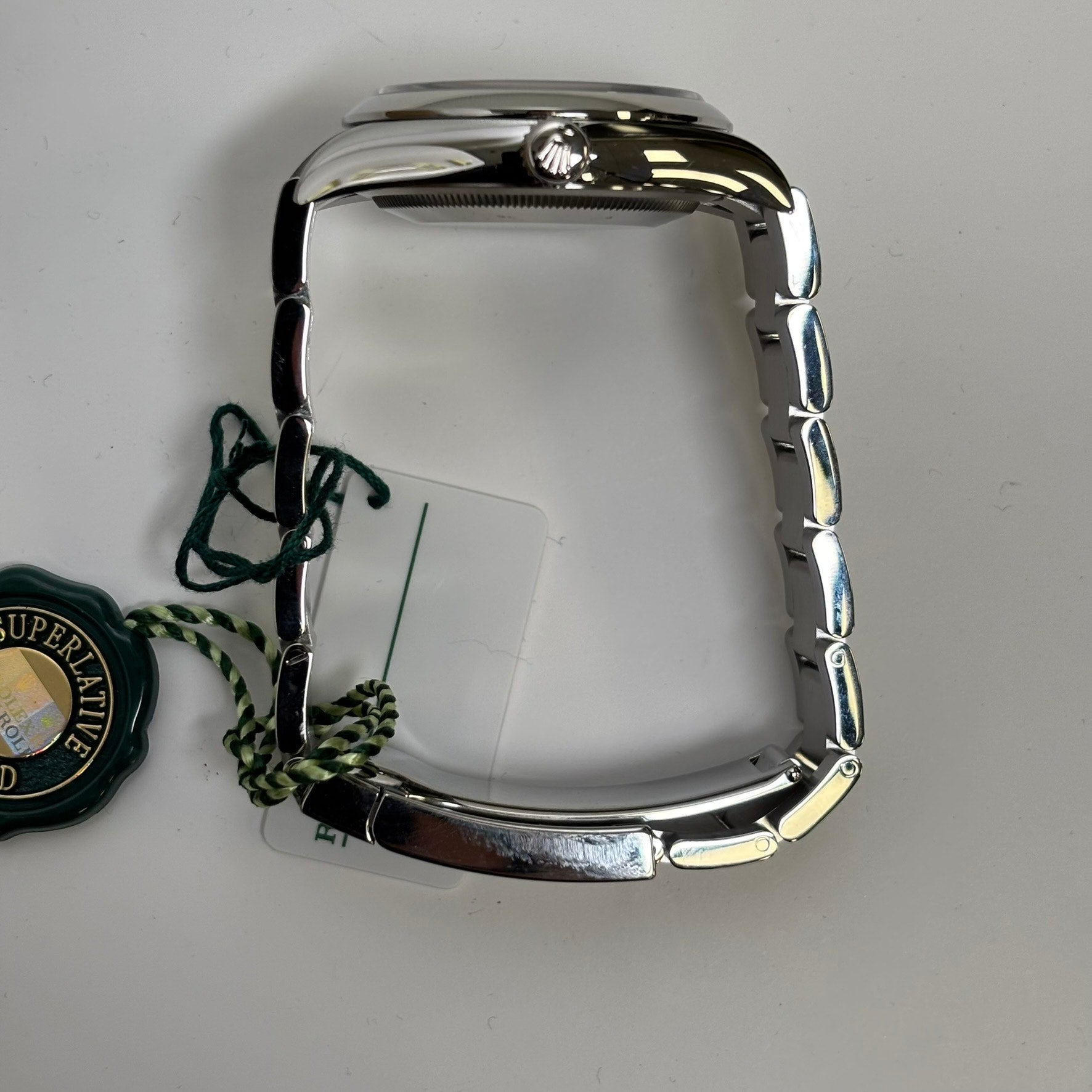 Rolex Oyster Perpetual 36mm Tiffany Dial Watch Ref# 126000 - Happy Jewelers Fine Jewelry Lifetime Warranty