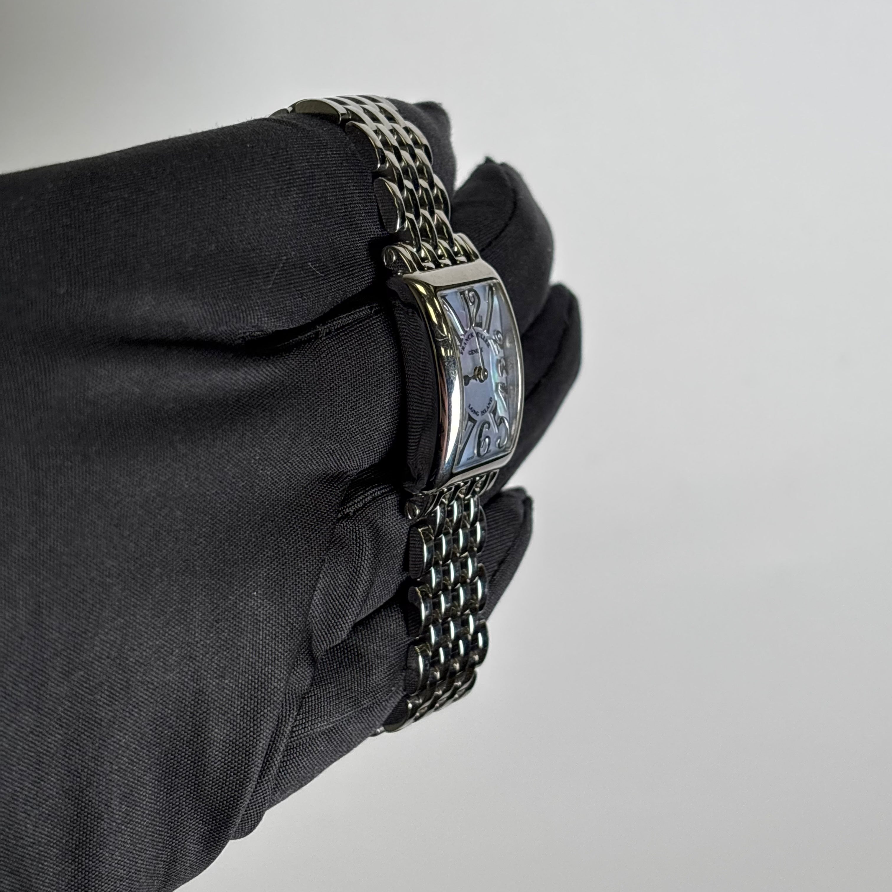 Franck Muller Long Island 18mm MOP Dial Watch Ref# 802 QZ REL MOP - Happy Jewelers Fine Jewelry Lifetime Warranty