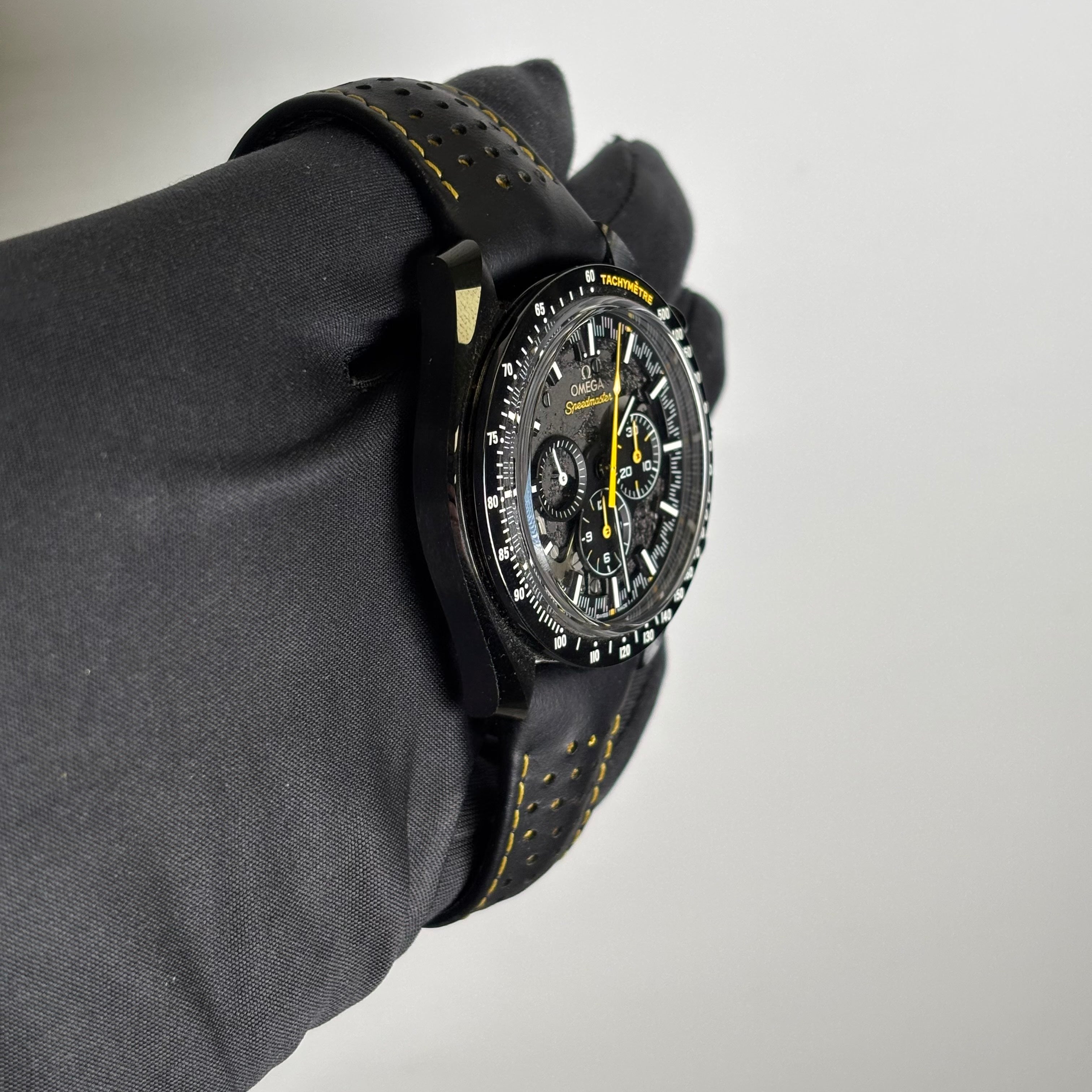 Omega Speedmaster 44.25mm Black Dial Watch Ref# 311.92.44.30.01.001 - Happy Jewelers Fine Jewelry Lifetime Warranty