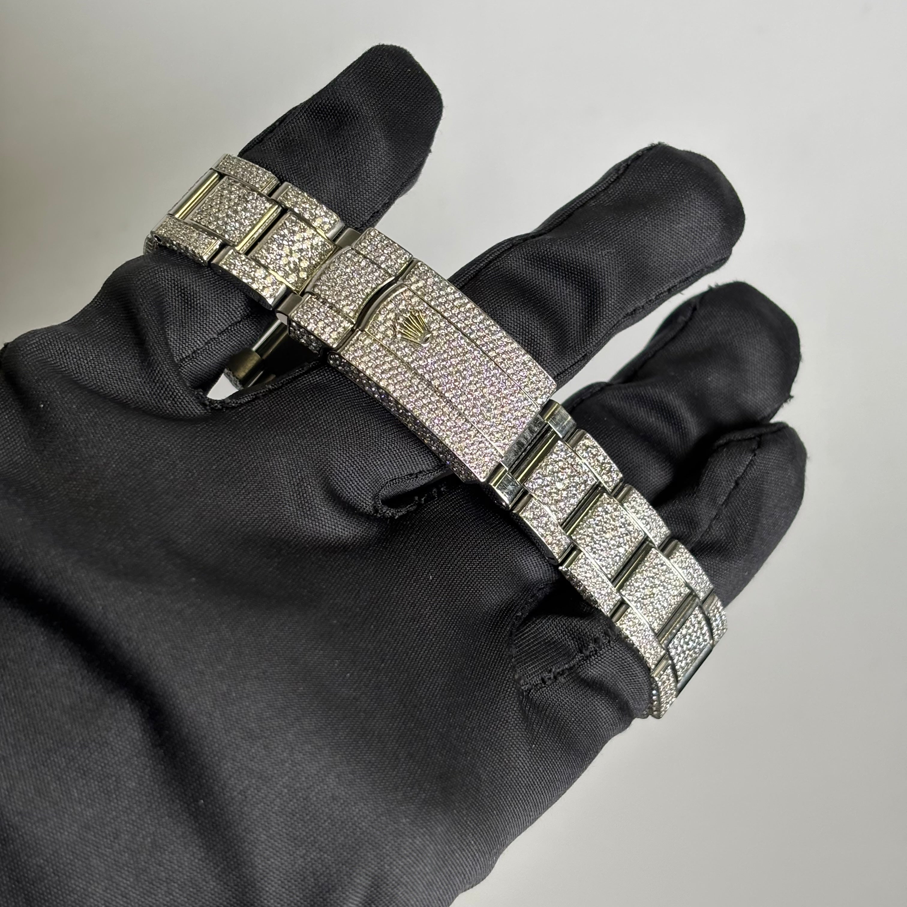 Rolex Datejust 41mm Pave Dial Watch Ref# 116300 - Happy Jewelers Fine Jewelry Lifetime Warranty