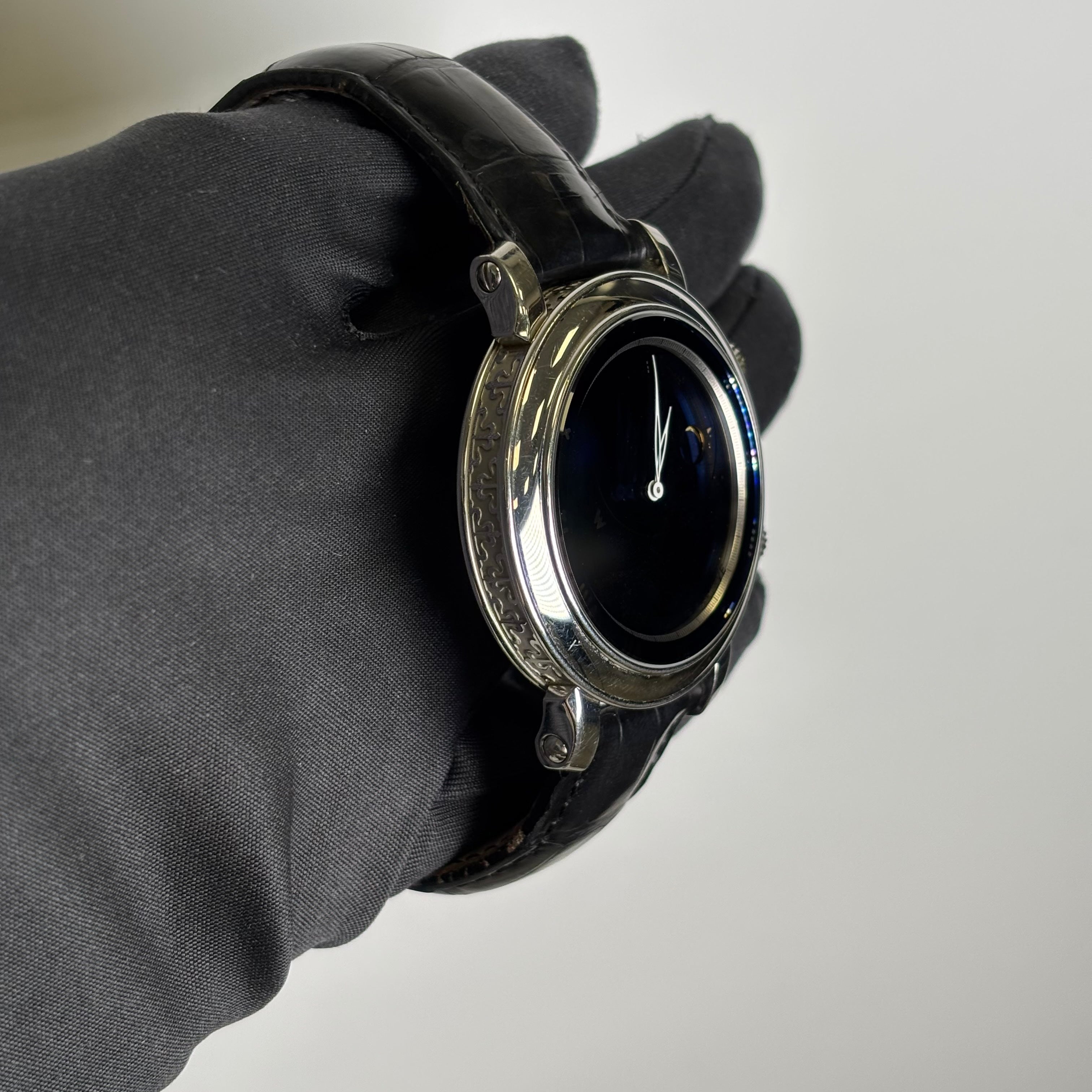 Patek Philippe Celestial 43mm Blue Dial Watch Ref# 5102G-001 - Happy Jewelers Fine Jewelry Lifetime Warranty