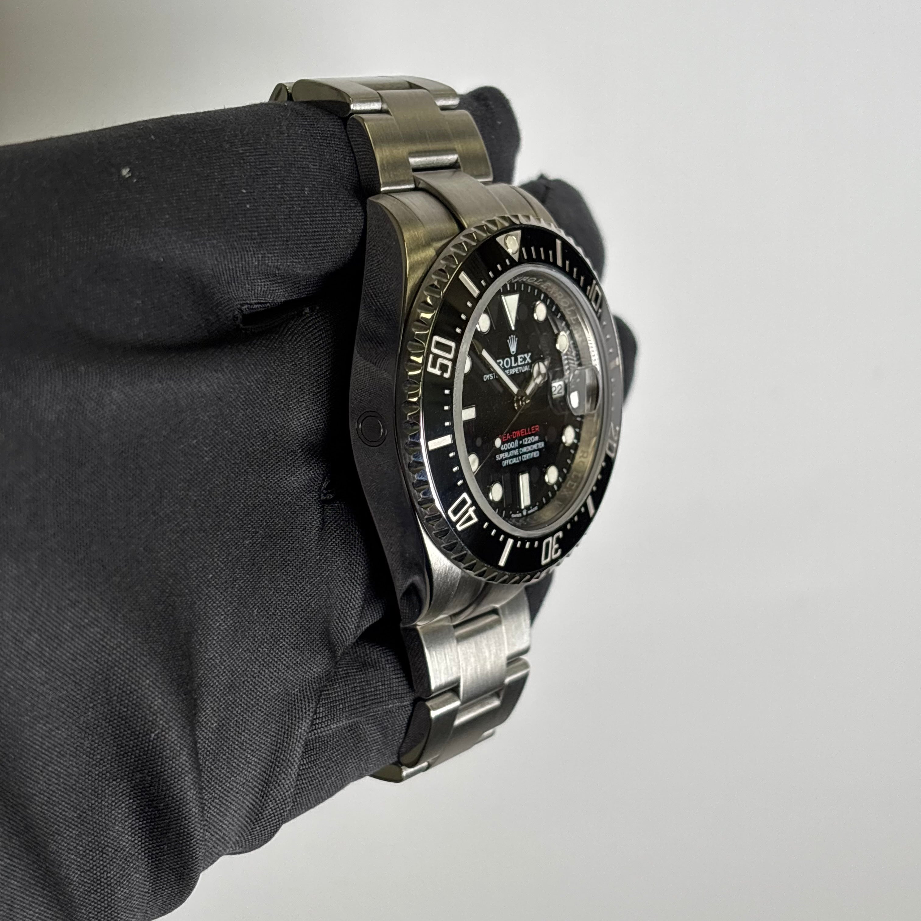 Rolex Sea-Dweller 43mm Black Dial Watch Ref# 126600 - Happy Jewelers Fine Jewelry Lifetime Warranty