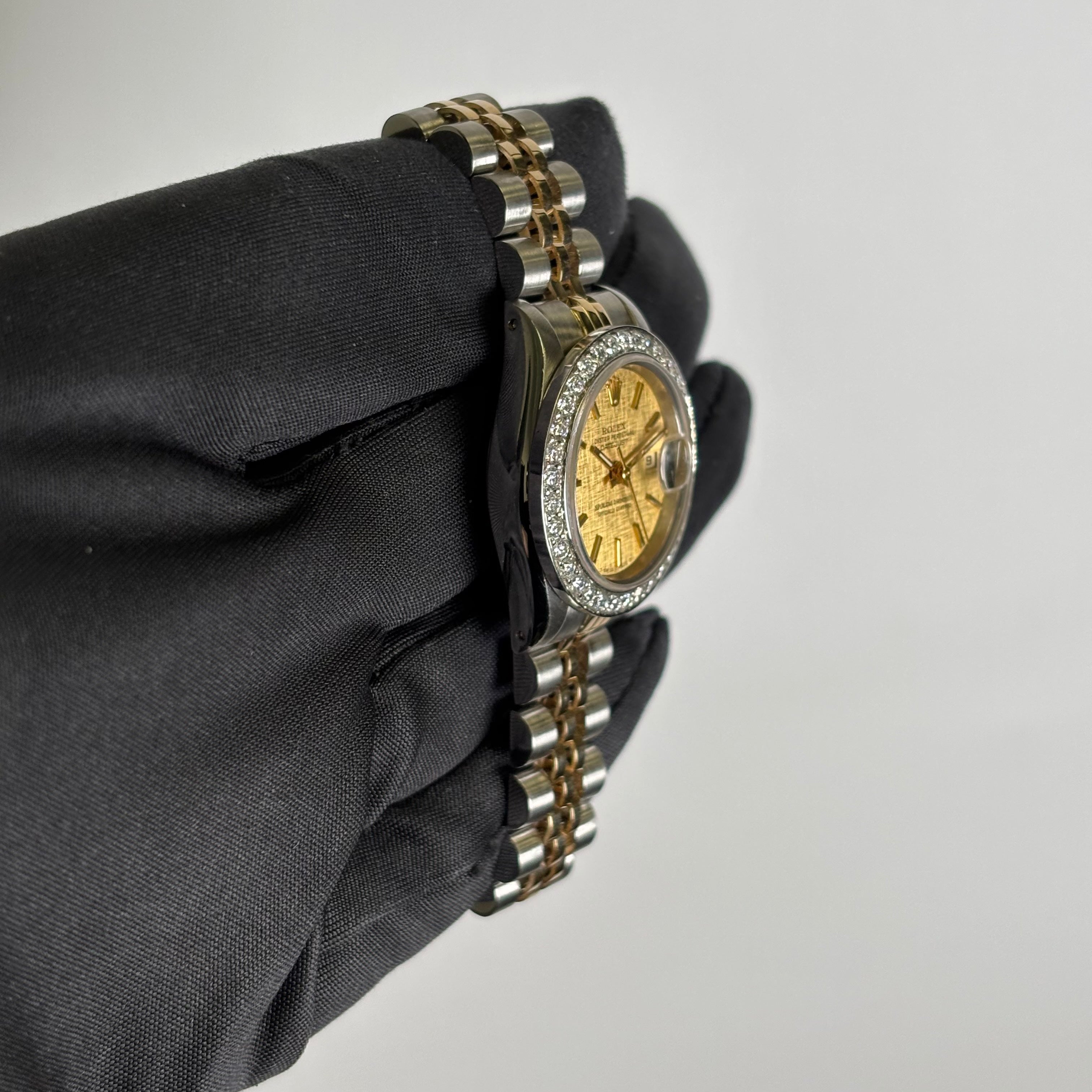 Rolex Datejust 26mm Champagne Dial Watch Ref# 69173 - Happy Jewelers Fine Jewelry Lifetime Warranty
