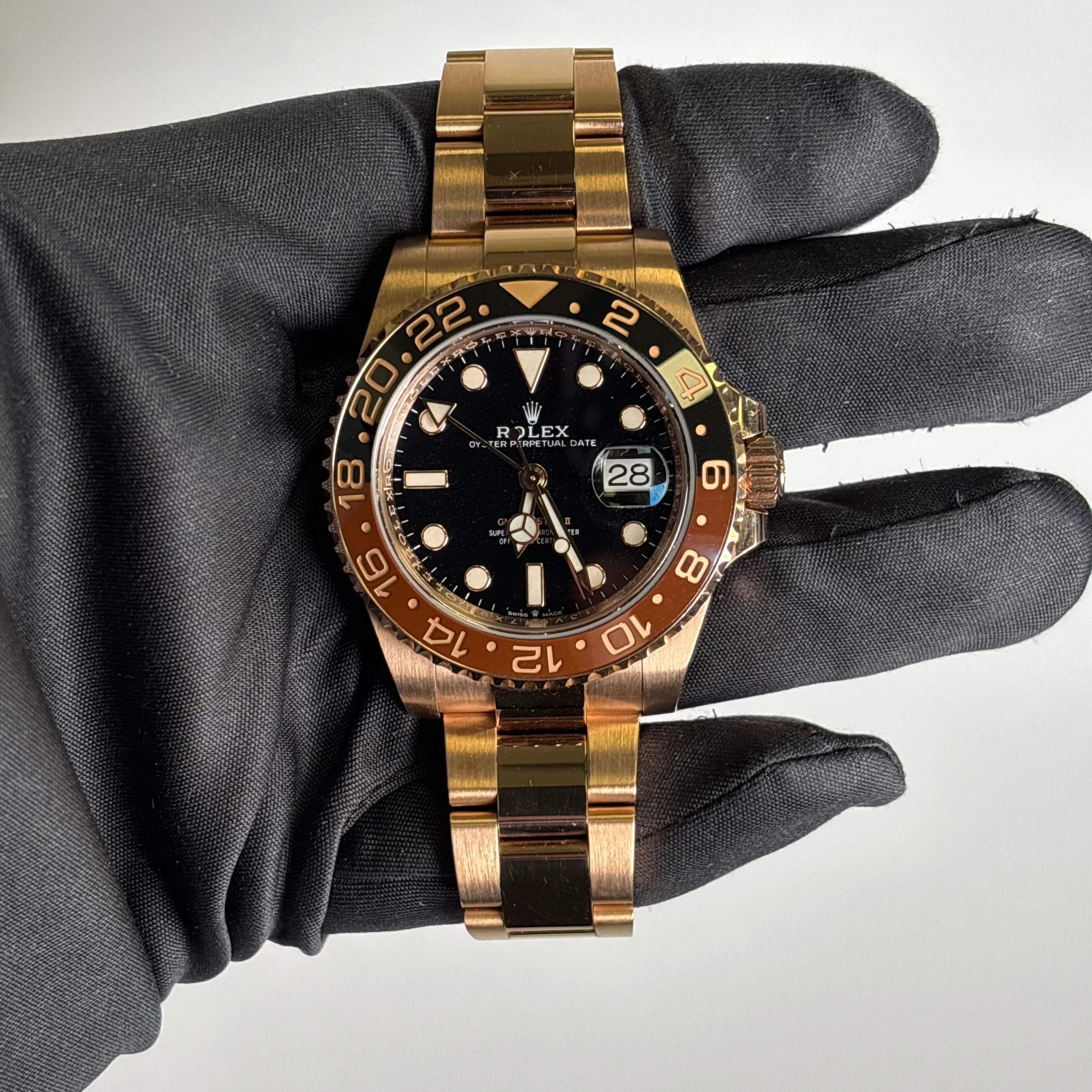 Rolex GMT-Master II 40mm Black Dial Watch Ref# 126715CHNR - Happy Jewelers Fine Jewelry Lifetime Warranty