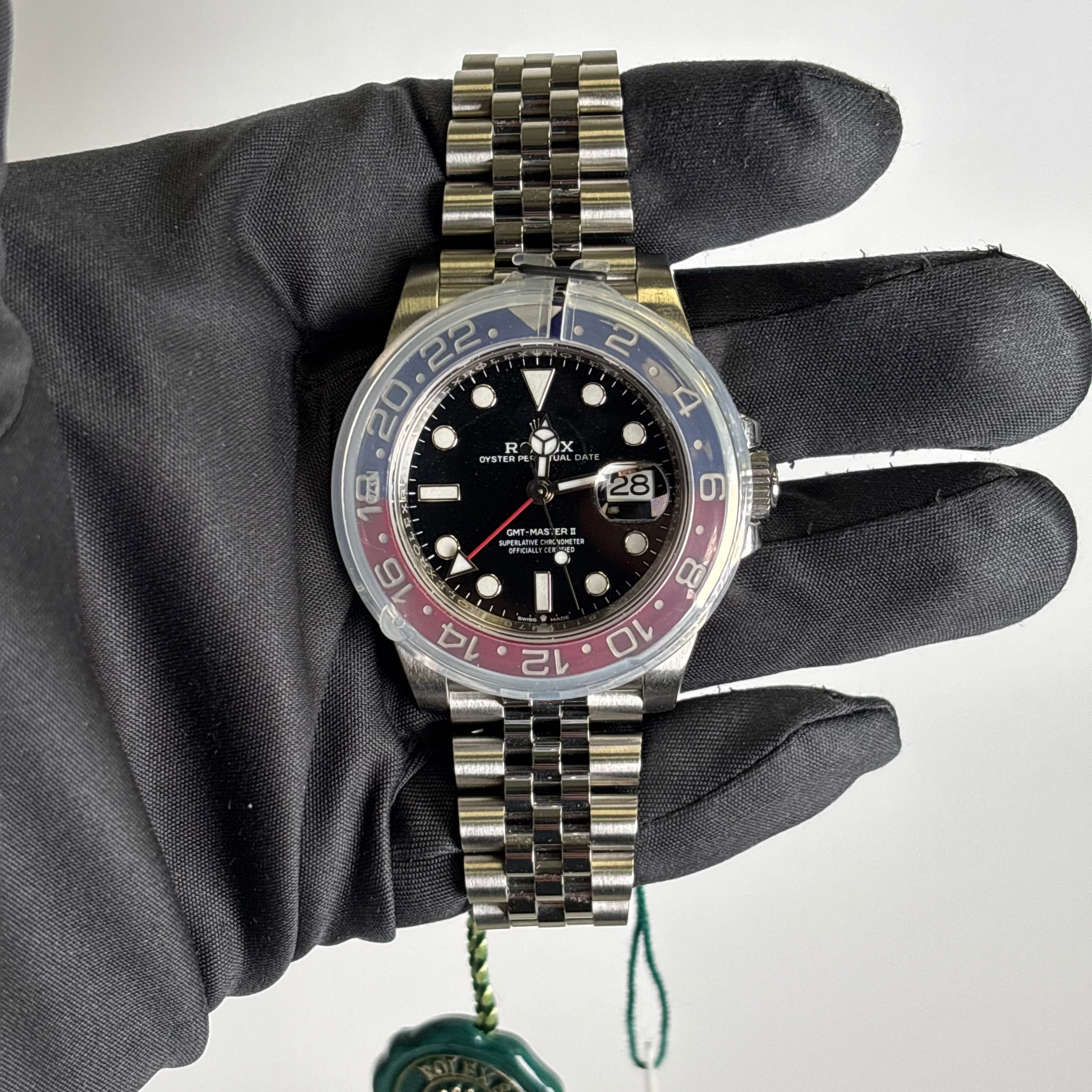 Rolex GMT-Master II 40mm Black Dial Watch Ref# 126710BLRO - Happy Jewelers Fine Jewelry Lifetime Warranty