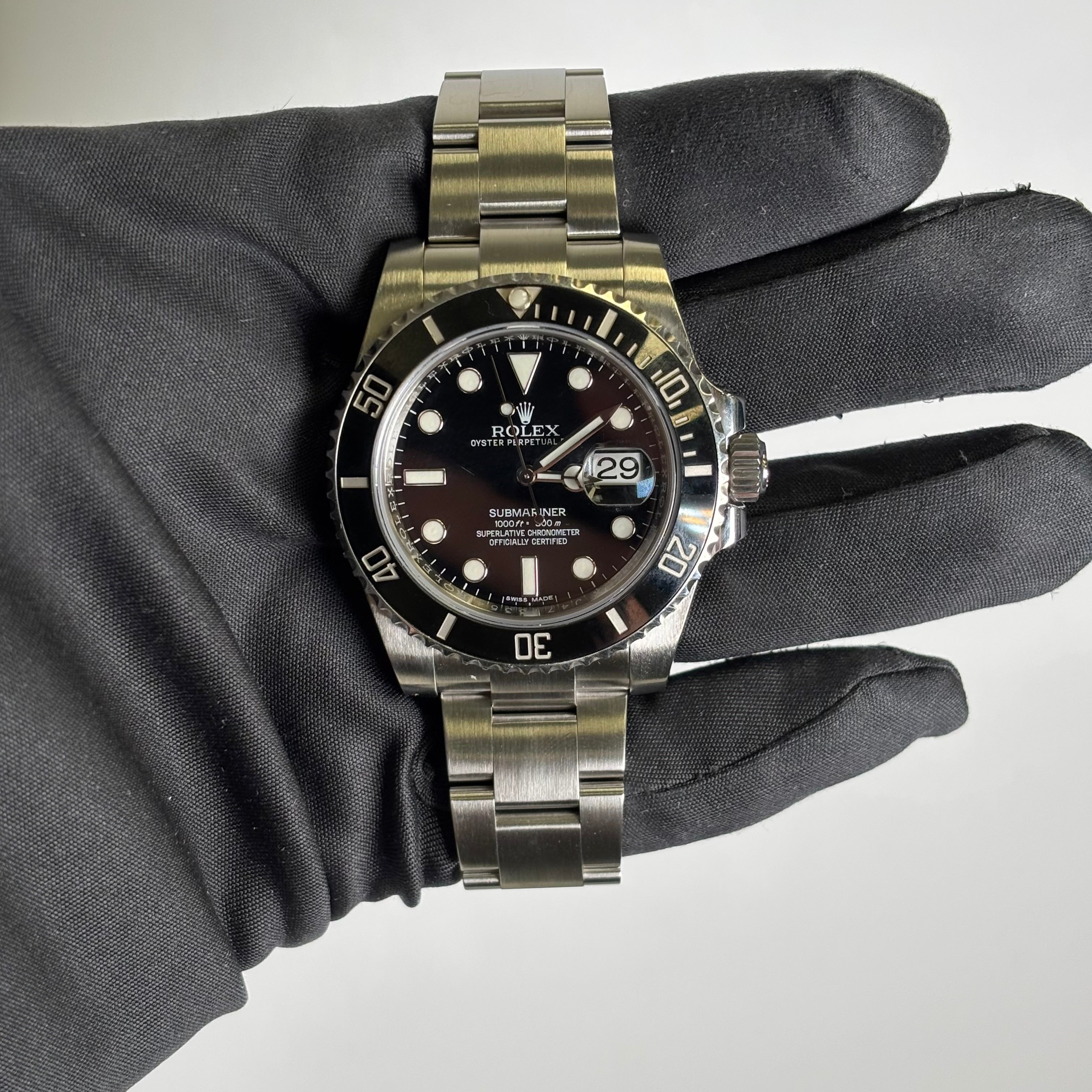 Rolex Submariner 40mm Black Dial Watch Ref# 116610LN - Happy Jewelers Fine Jewelry Lifetime Warranty