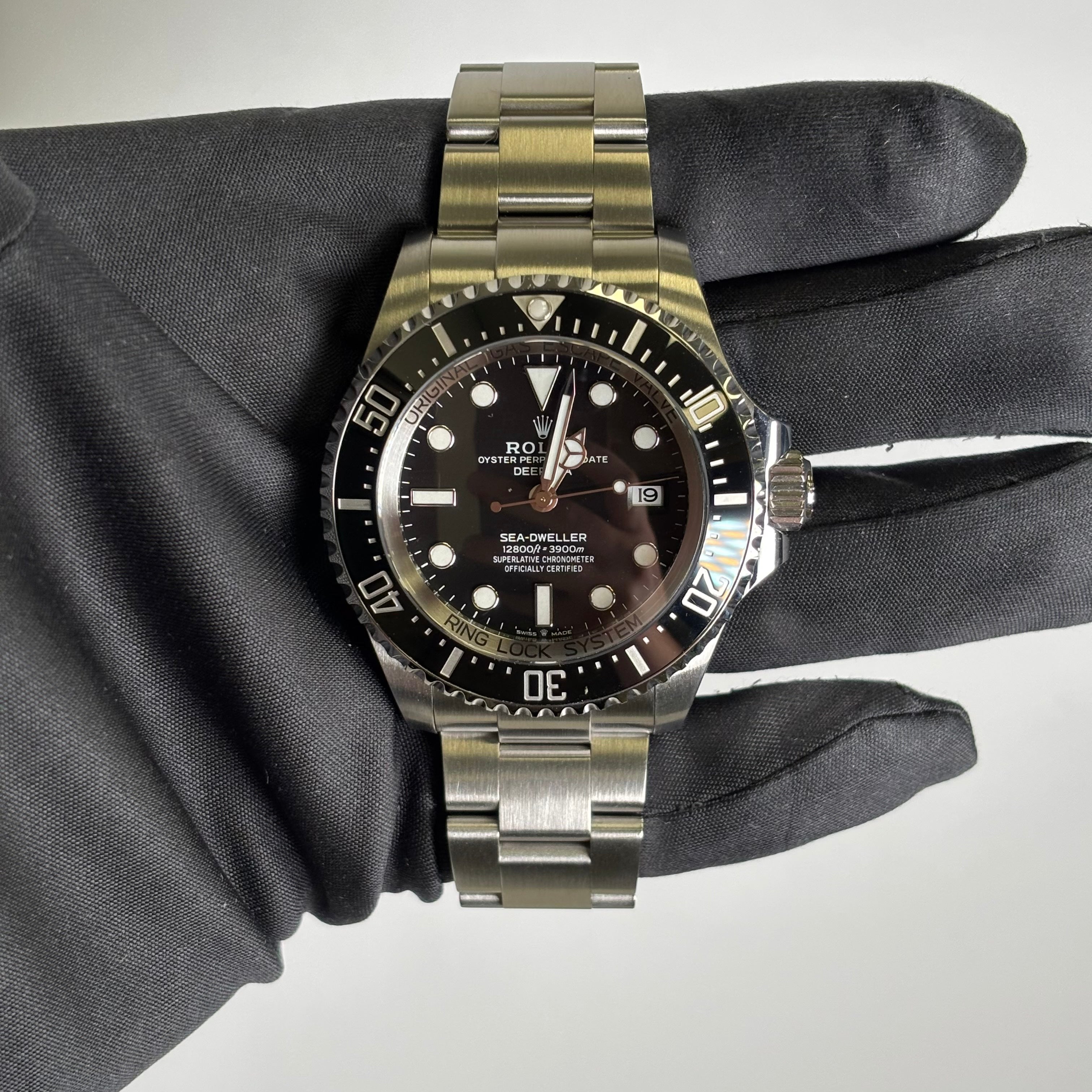 Rolex Sea-Dweller 44mm Black Dial Watch Ref# 136660 - Happy Jewelers Fine Jewelry Lifetime Warranty