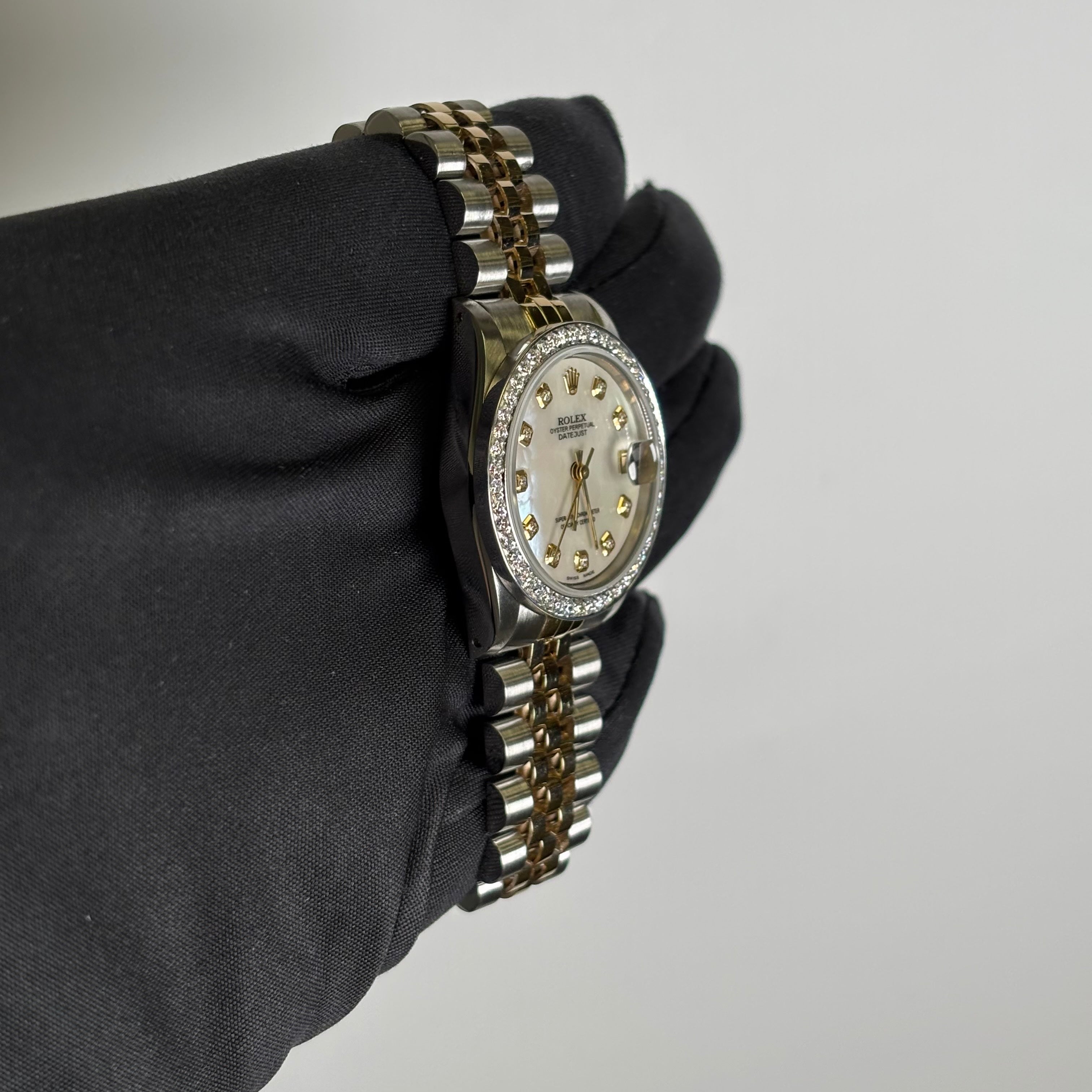 Rolex Datejust 31mm MOP Dial Watch Ref# 68273 - Happy Jewelers Fine Jewelry Lifetime Warranty