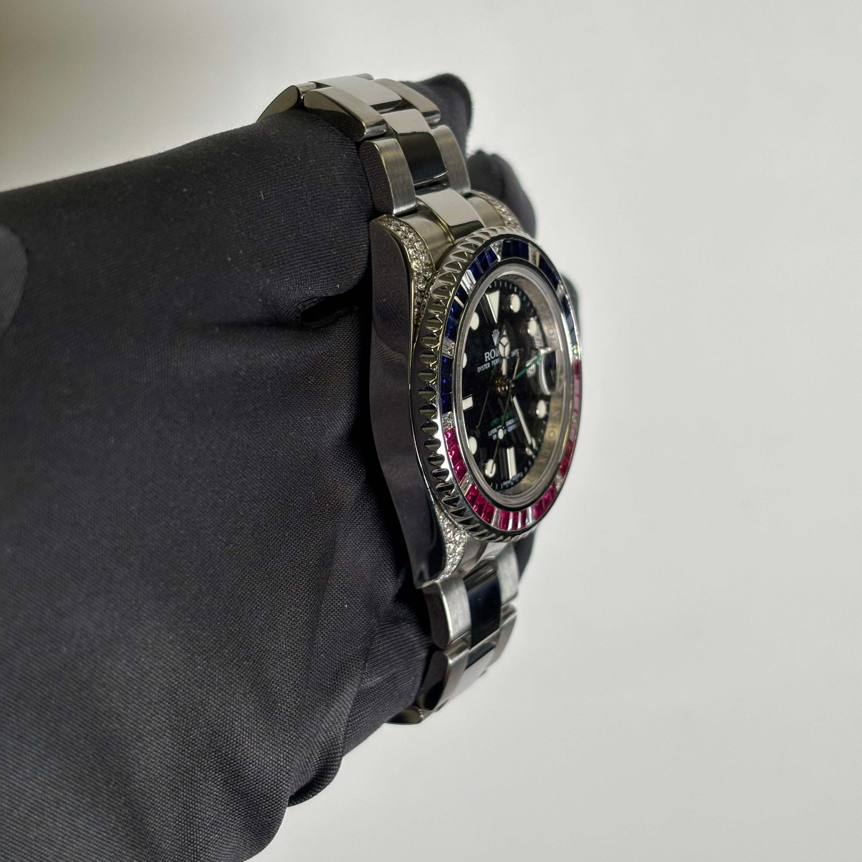 Rolex GMT-Master II 40mm Black Dial Watch Ref# 116710 - Happy Jewelers Fine Jewelry Lifetime Warranty