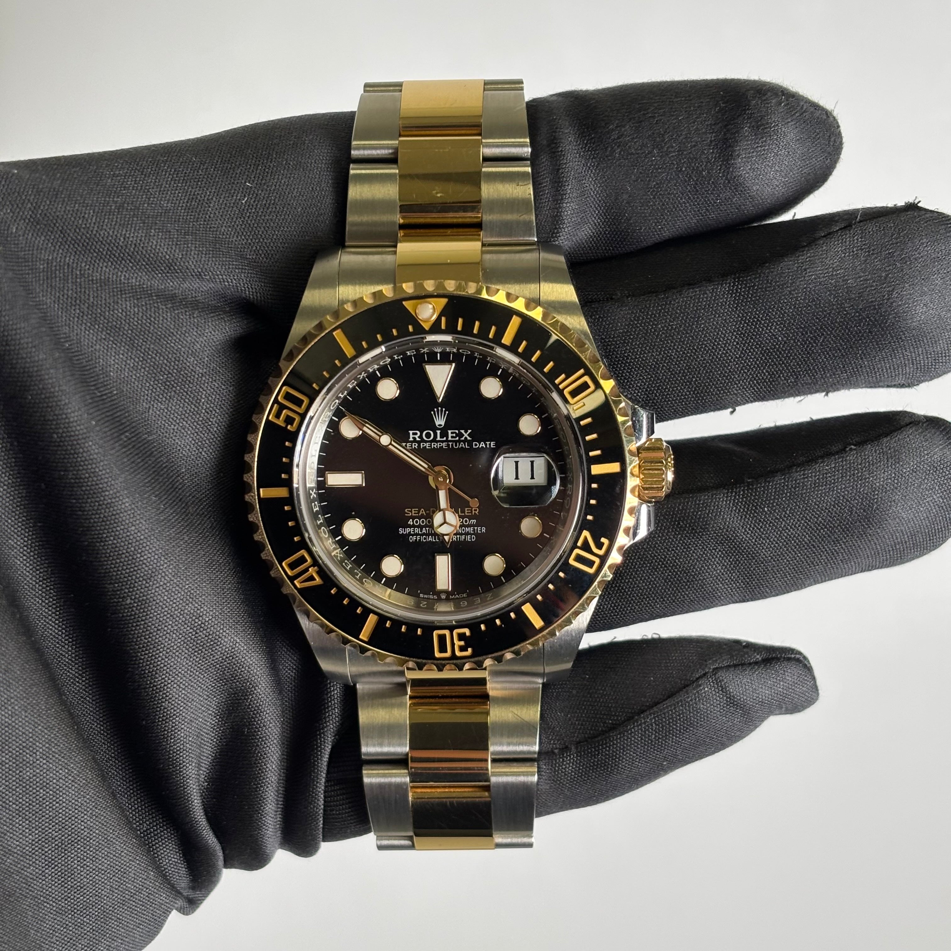 Rolex Sea-Dweller 43mm Black Dial Watch Ref# 126603 - Happy Jewelers Fine Jewelry Lifetime Warranty