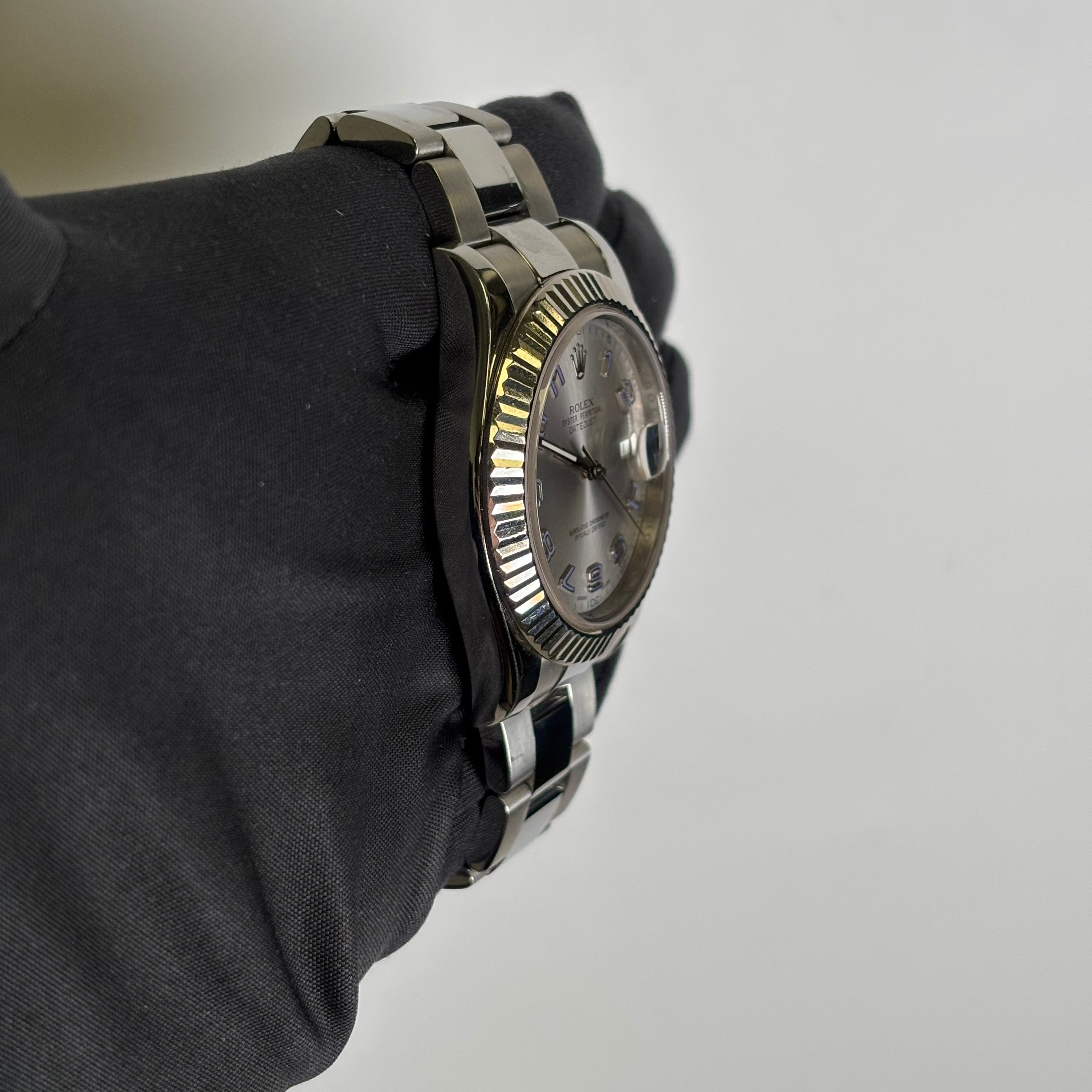 Rolex Datejust 41mm Silver Dial Watch Ref# 116334 - Happy Jewelers Fine Jewelry Lifetime Warranty