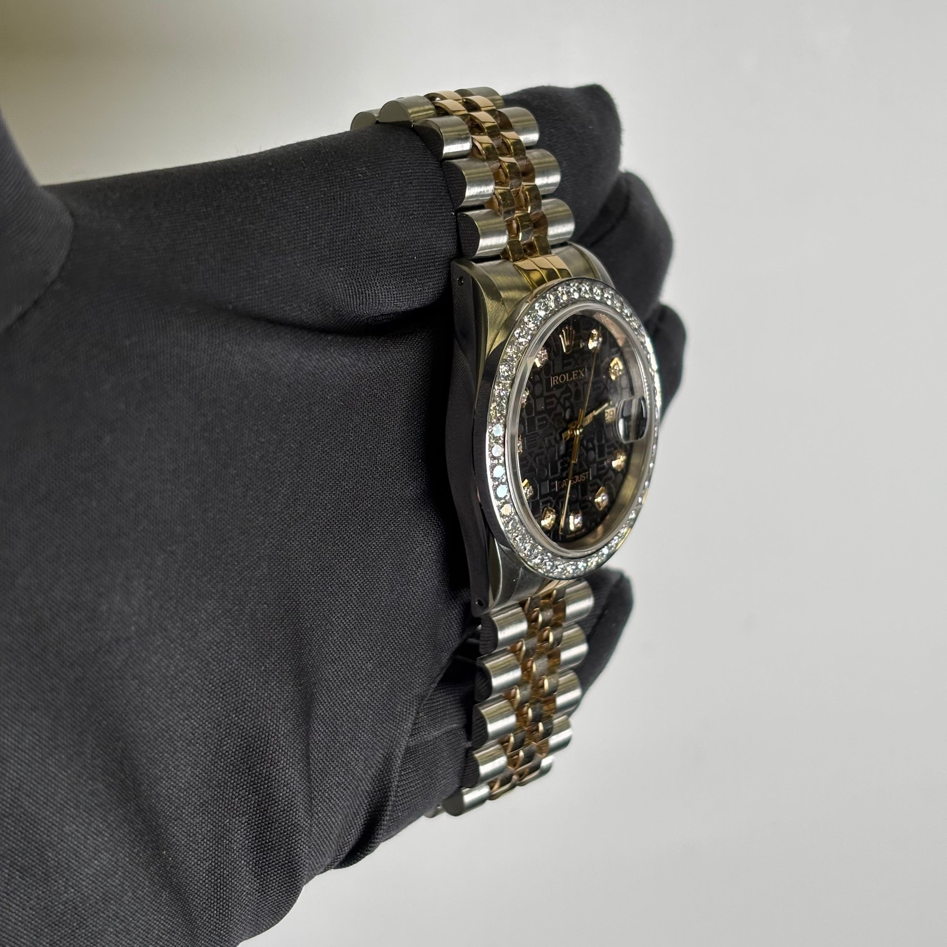 Rolex Datejust 36mm Black Dial Watch Ref# 16233 - Happy Jewelers Fine Jewelry Lifetime Warranty