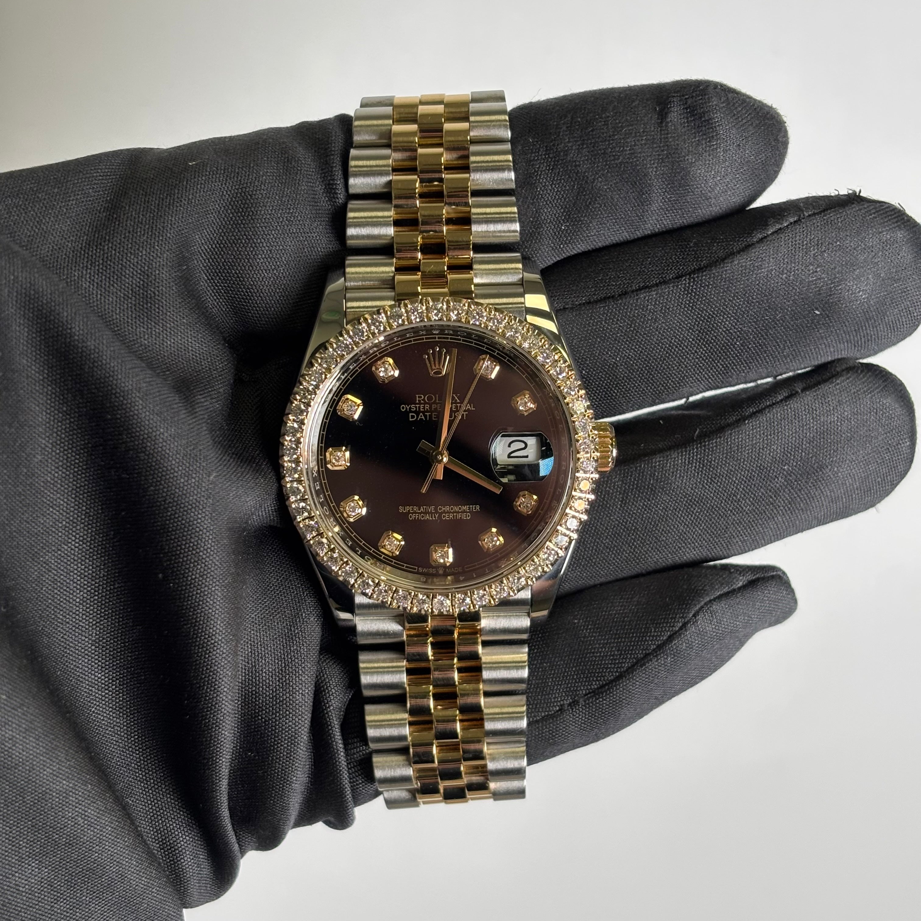 Rolex Datejust 36mm Black Dial Watch Ref# 126233 - Happy Jewelers Fine Jewelry Lifetime Warranty