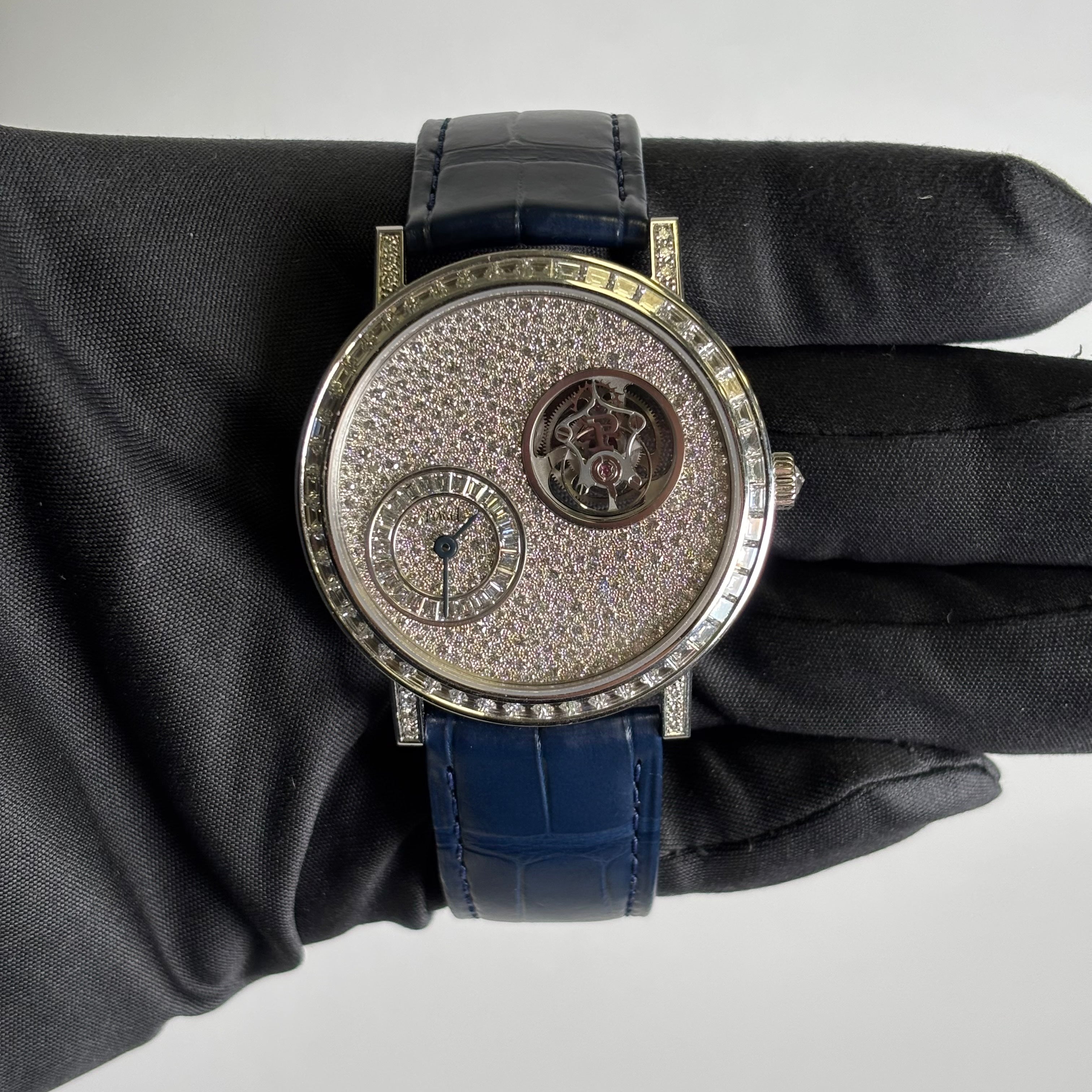 Piaget Altiplano 41mm Pave Dial Watch Ref# G0A44031 - Happy Jewelers Fine Jewelry Lifetime Warranty