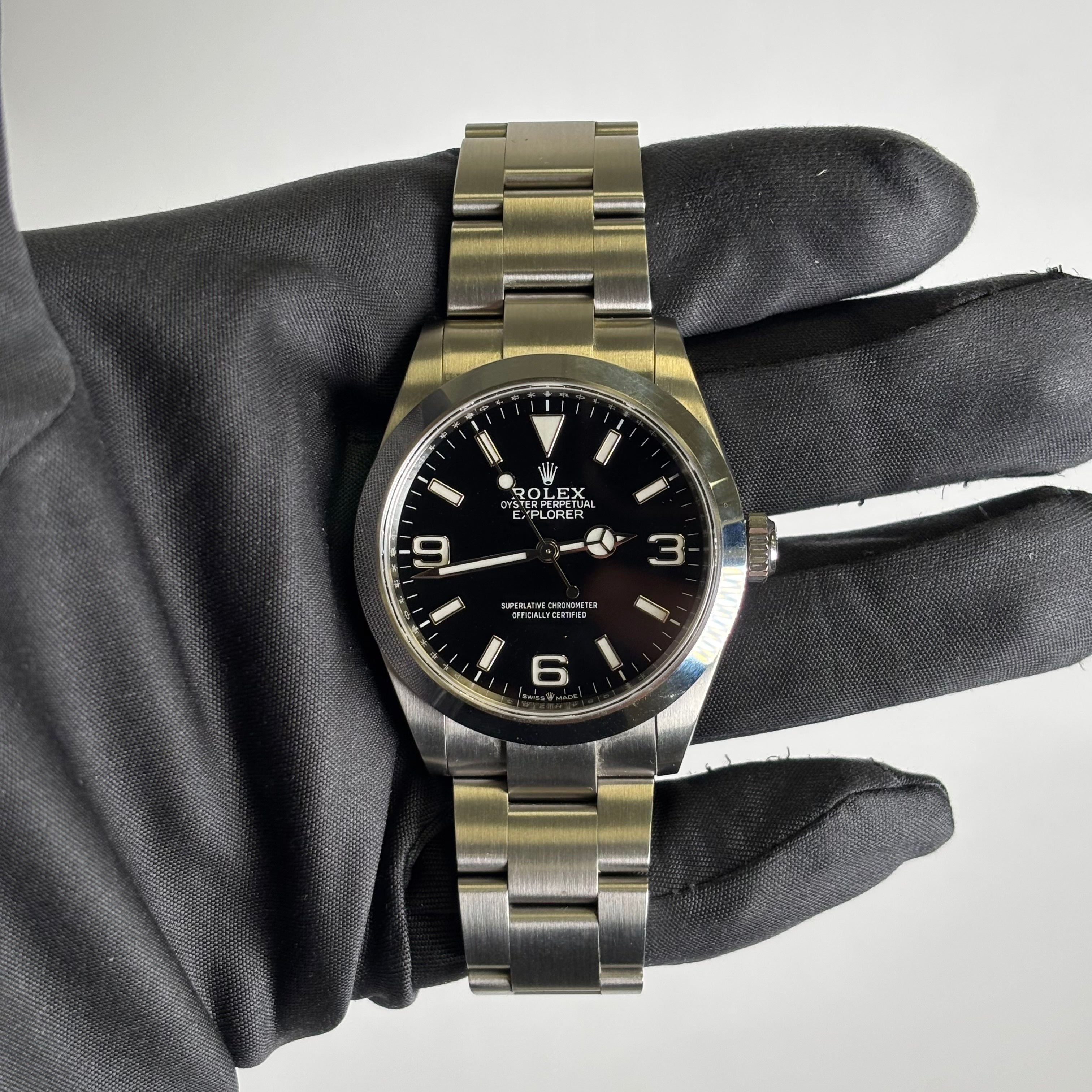 Rolex Explorer 40mm Black Dial Watch Ref# 224270 - Happy Jewelers Fine Jewelry Lifetime Warranty