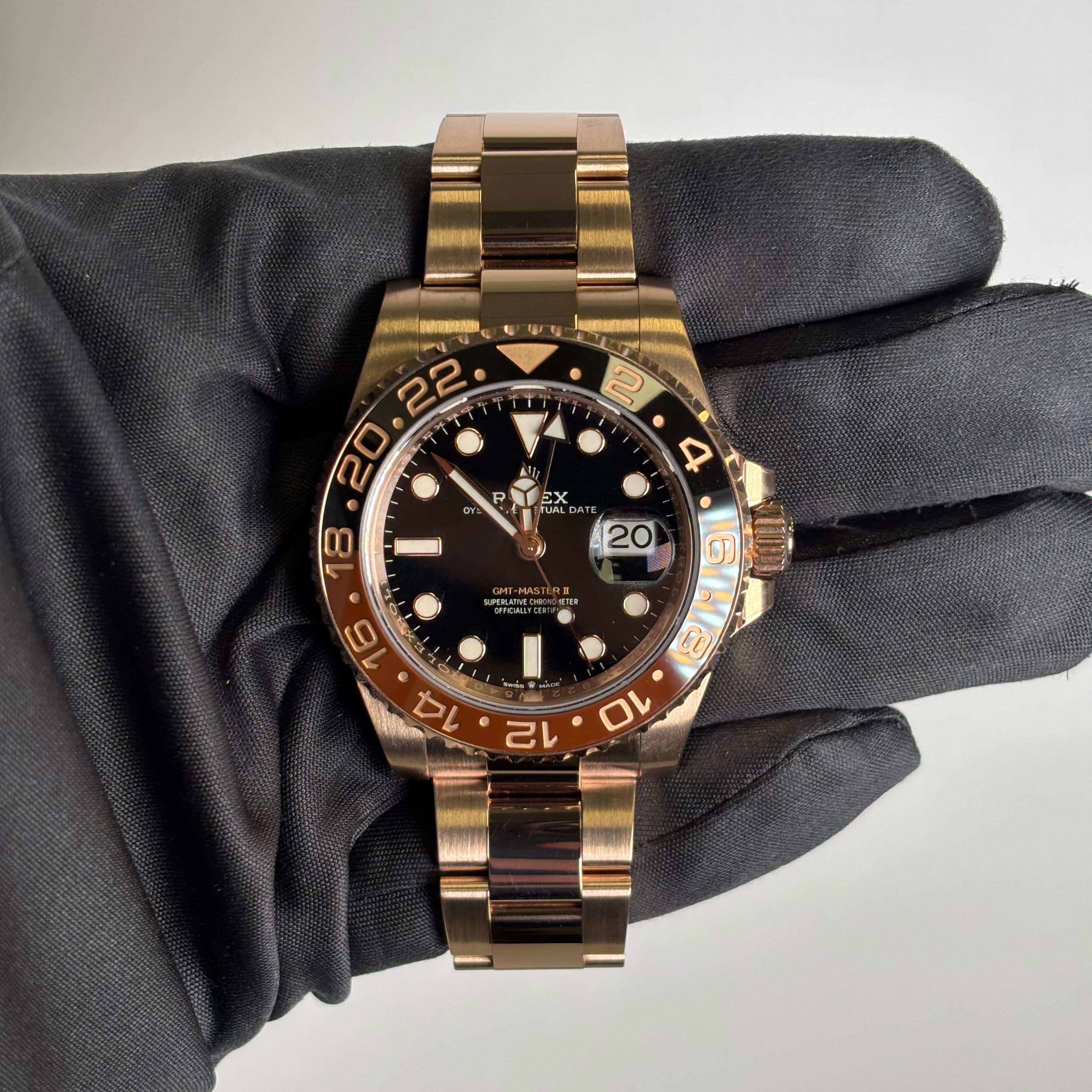 Rolex GMT-Master II 40mm Black Dial Watch Ref# 126715CHNR - Happy Jewelers Fine Jewelry Lifetime Warranty