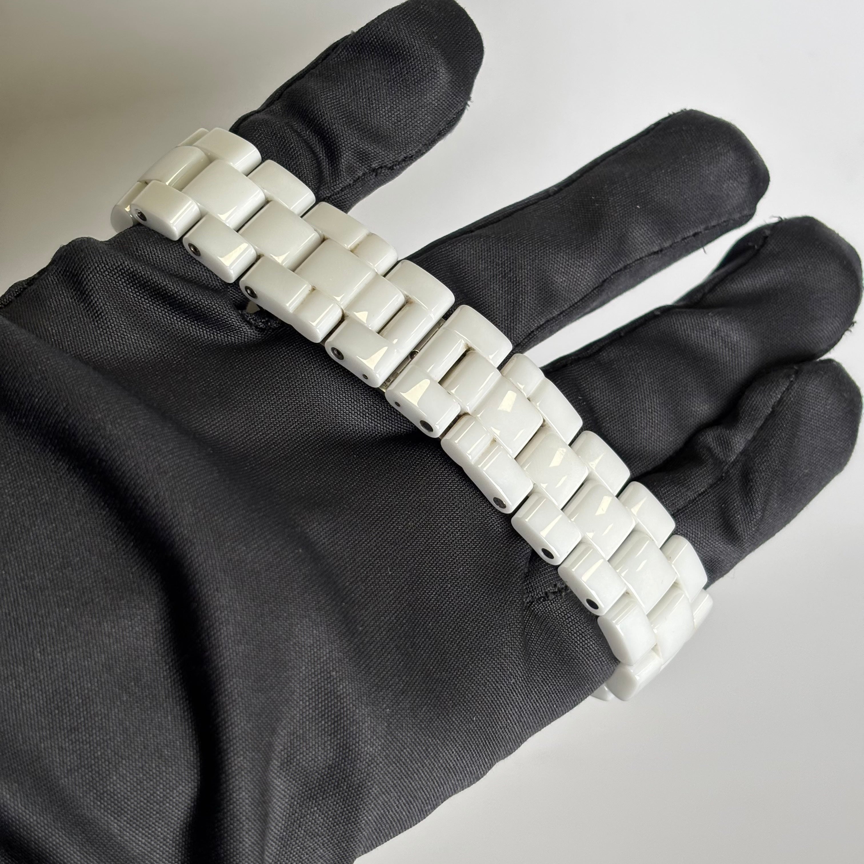 Chanel J12 38mm White Dial Watch Ref# H0969 - Happy Jewelers Fine Jewelry Lifetime Warranty