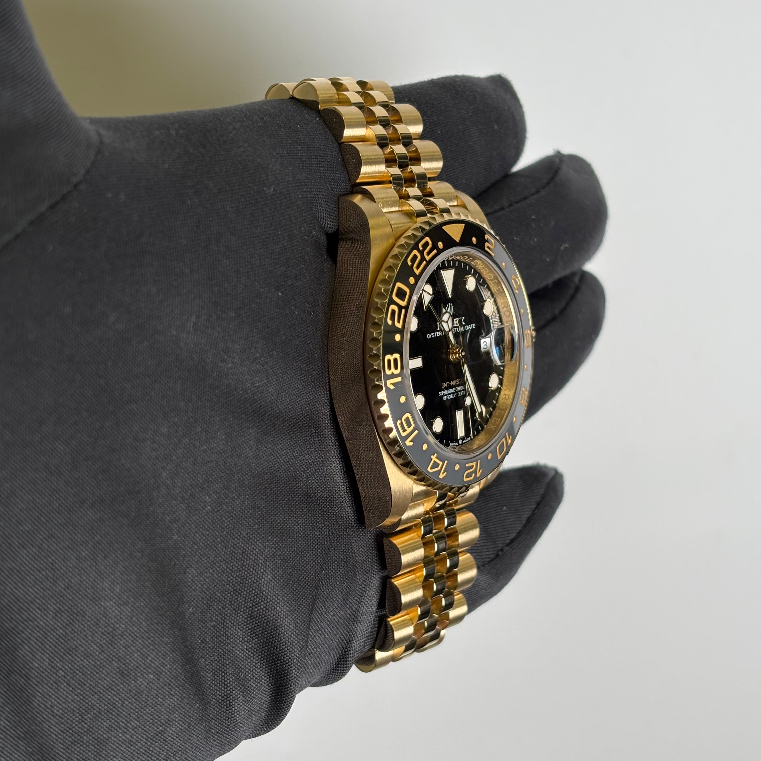 Rolex GMT-Master II 40mm Black Dial Watch Ref# 126718GRNR - Happy Jewelers Fine Jewelry Lifetime Warranty