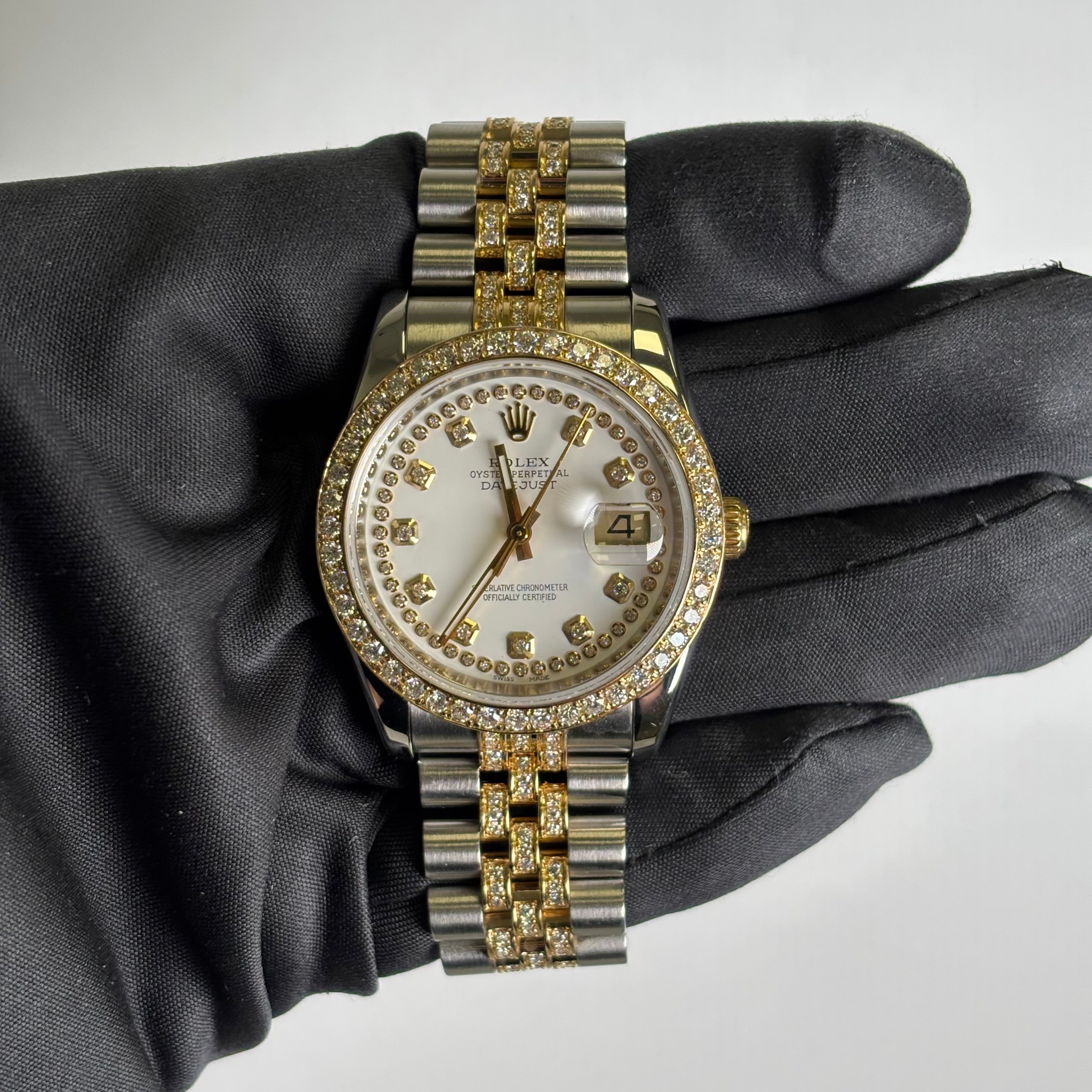 Rolex Datejust 36mm White Dial Watch Ref# 116233 - Happy Jewelers Fine Jewelry Lifetime Warranty