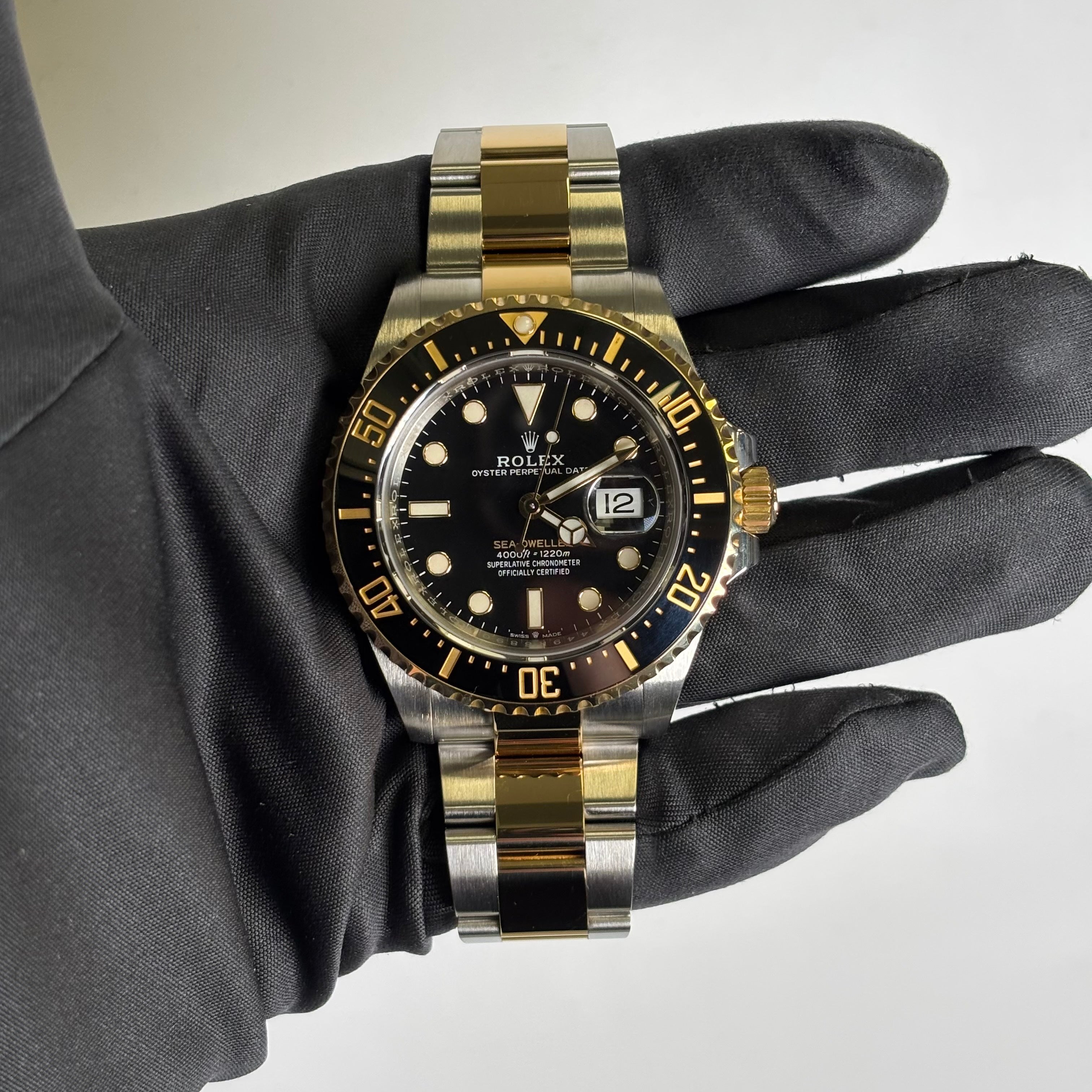 Rolex Sea-Dweller 43mm Black Dial Watch Ref# 126603 - Happy Jewelers Fine Jewelry Lifetime Warranty