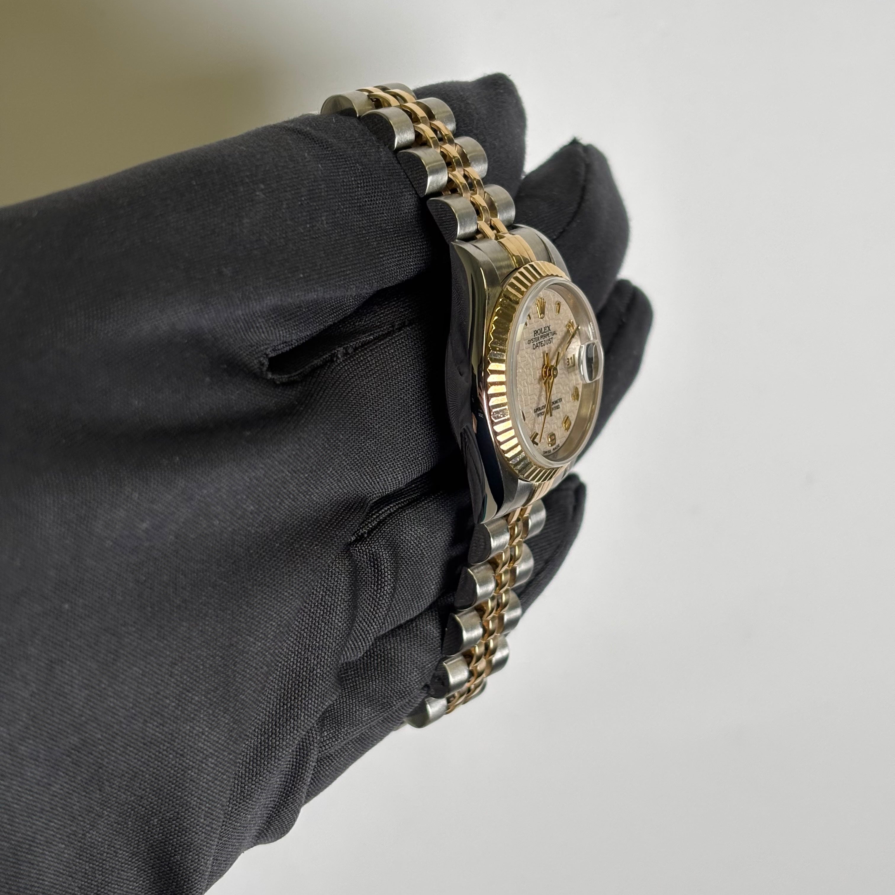 Rolex Datejust 26mm Cream Dial Watch Ref# 79173 - Happy Jewelers Fine Jewelry Lifetime Warranty