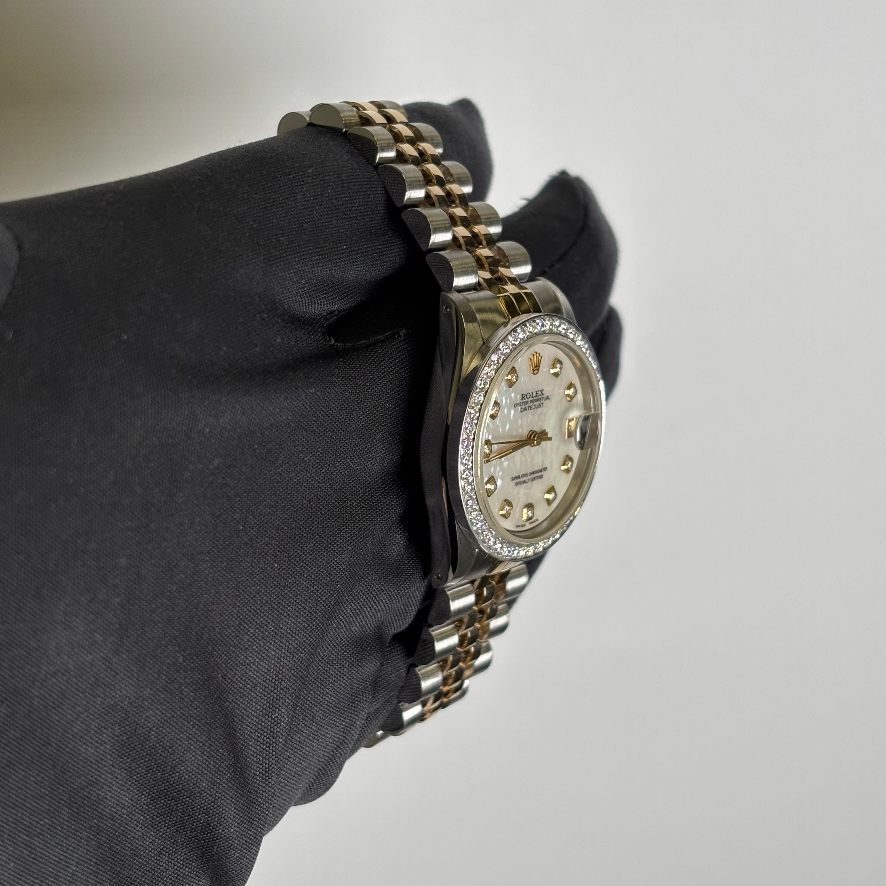 Rolex Datejust 31mm MOP Dial Watch Ref# 68273 - Happy Jewelers Fine Jewelry Lifetime Warranty