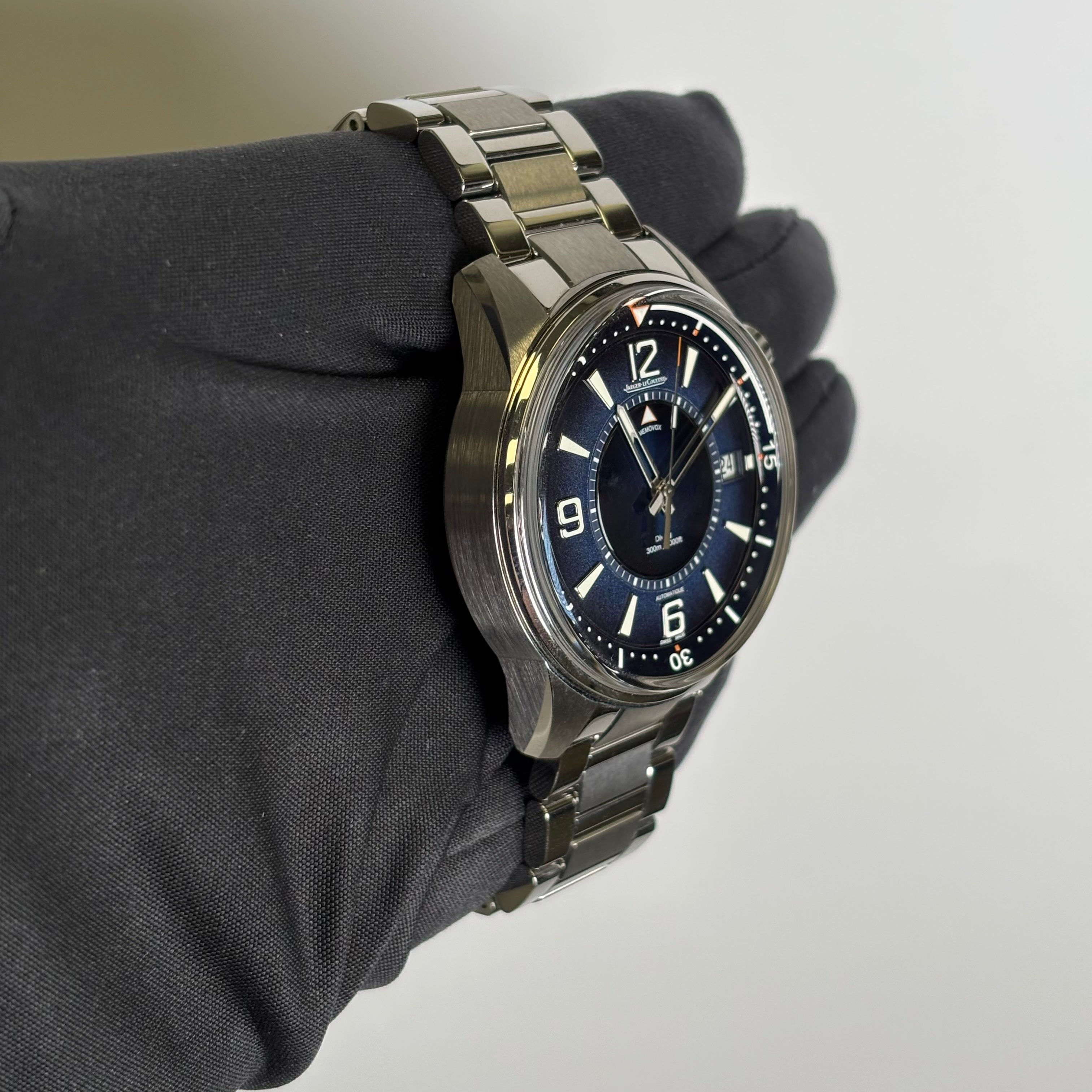 Jaeger-LeCoultre Polaris 42mm Blue Dial Watch Ref# Q903818J - Happy Jewelers Fine Jewelry Lifetime Warranty