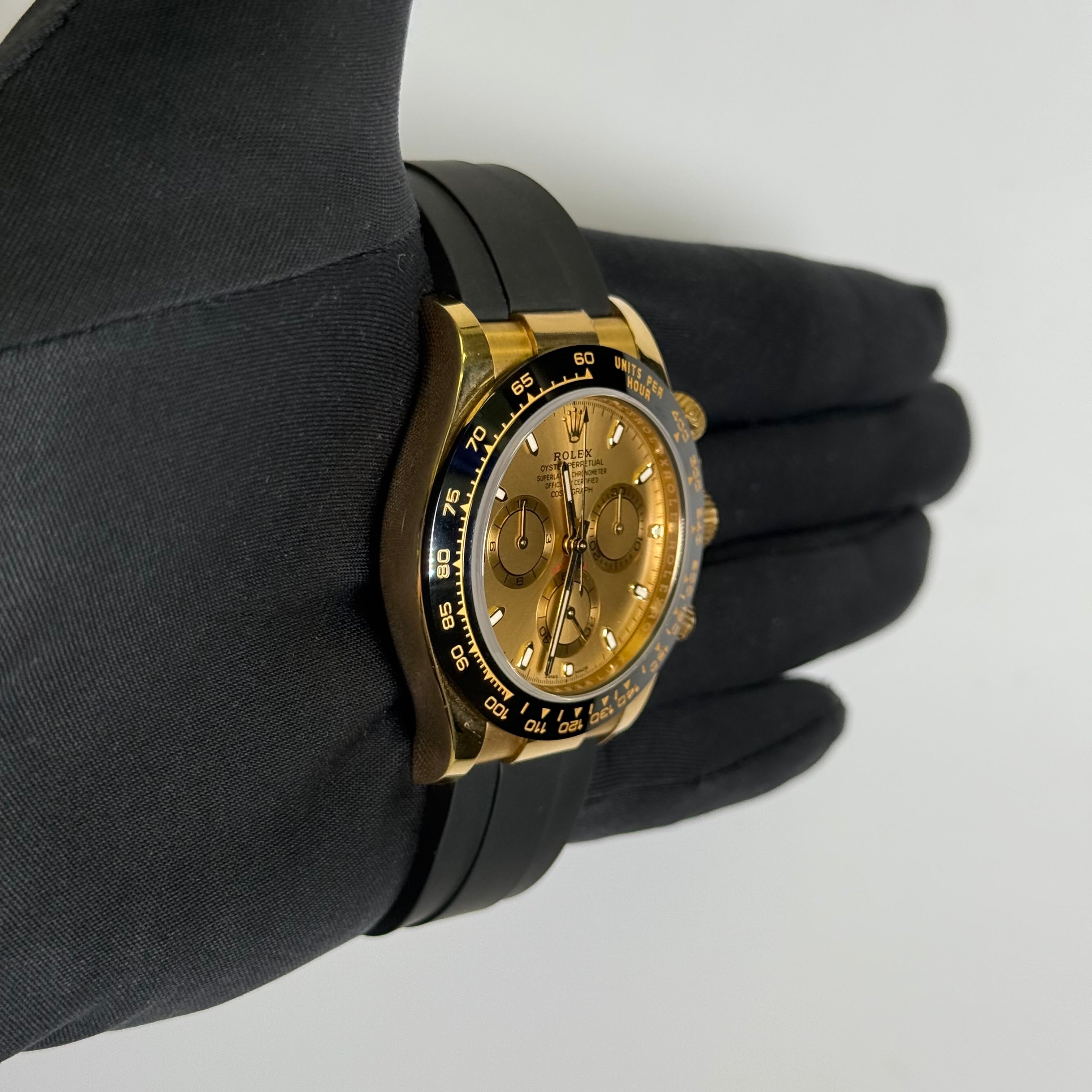 Rolex Daytona 40mm Champagne Dial Watch Ref# 116518LN - Happy Jewelers Fine Jewelry Lifetime Warranty