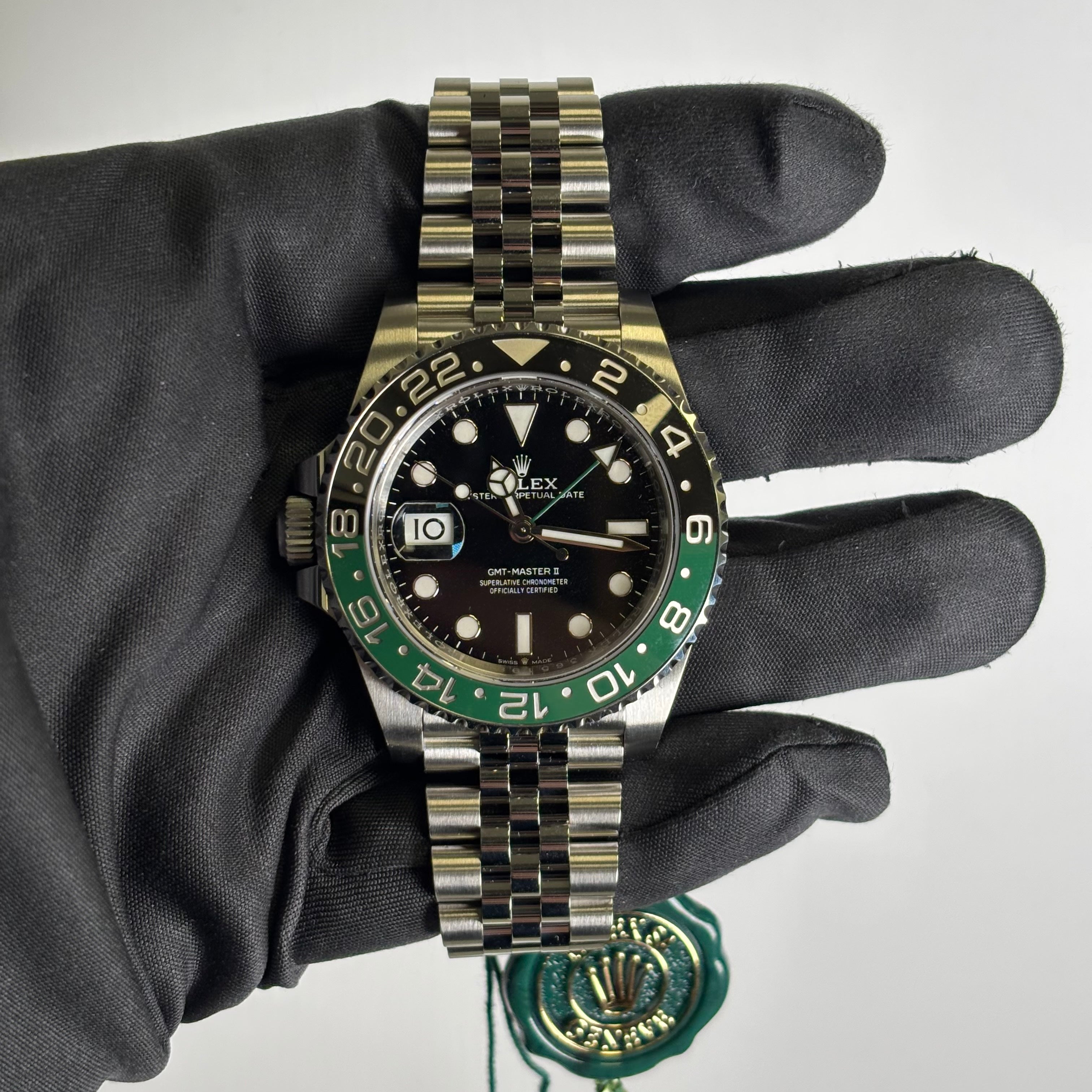 Rolex GMT-Master II 40mm Black Dial Watch Ref# 126720VTNR - Happy Jewelers Fine Jewelry Lifetime Warranty