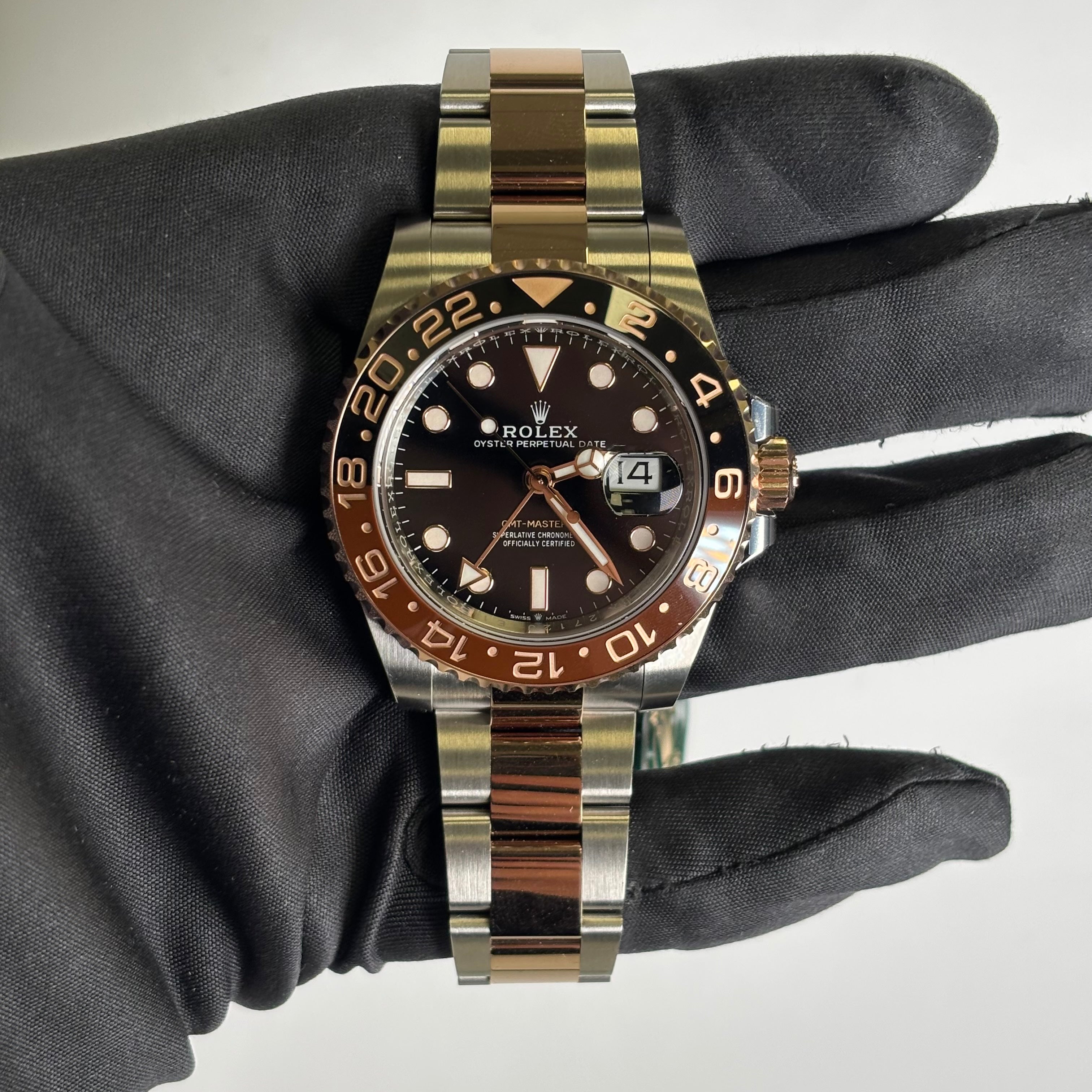 Rolex GMT-Master II 40mm Black Dial Watch Ref# 126711CHNR - Happy Jewelers Fine Jewelry Lifetime Warranty