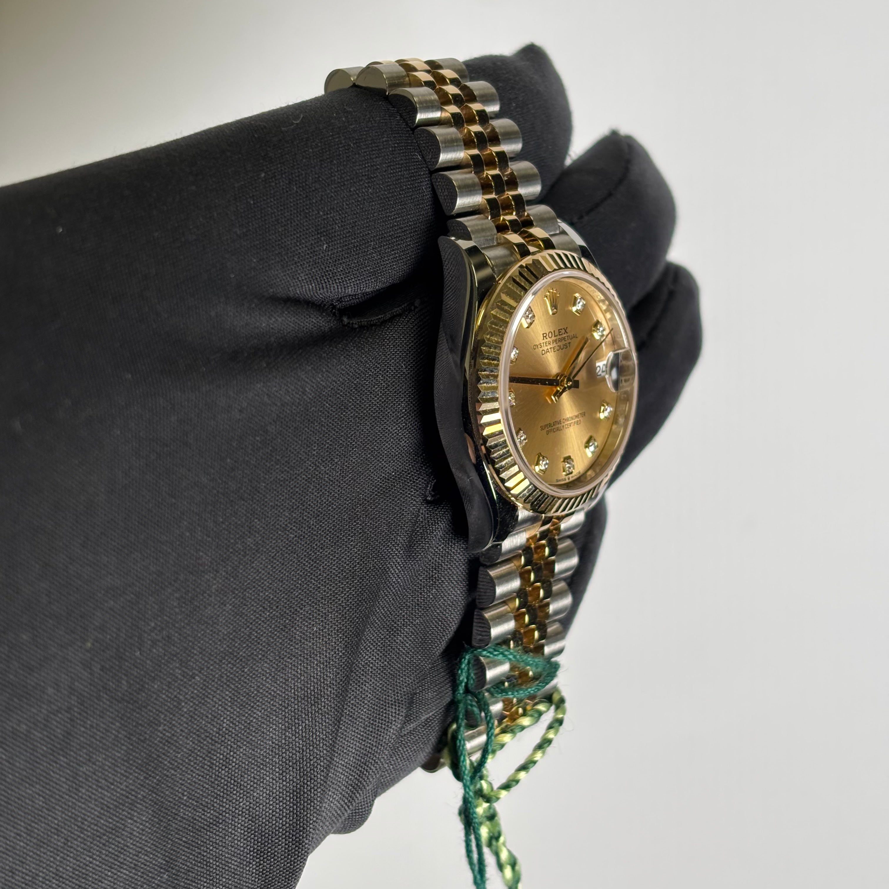 Rolex Datejust 31mm Champagne Dial Watch Ref# 278273 - Happy Jewelers Fine Jewelry Lifetime Warranty