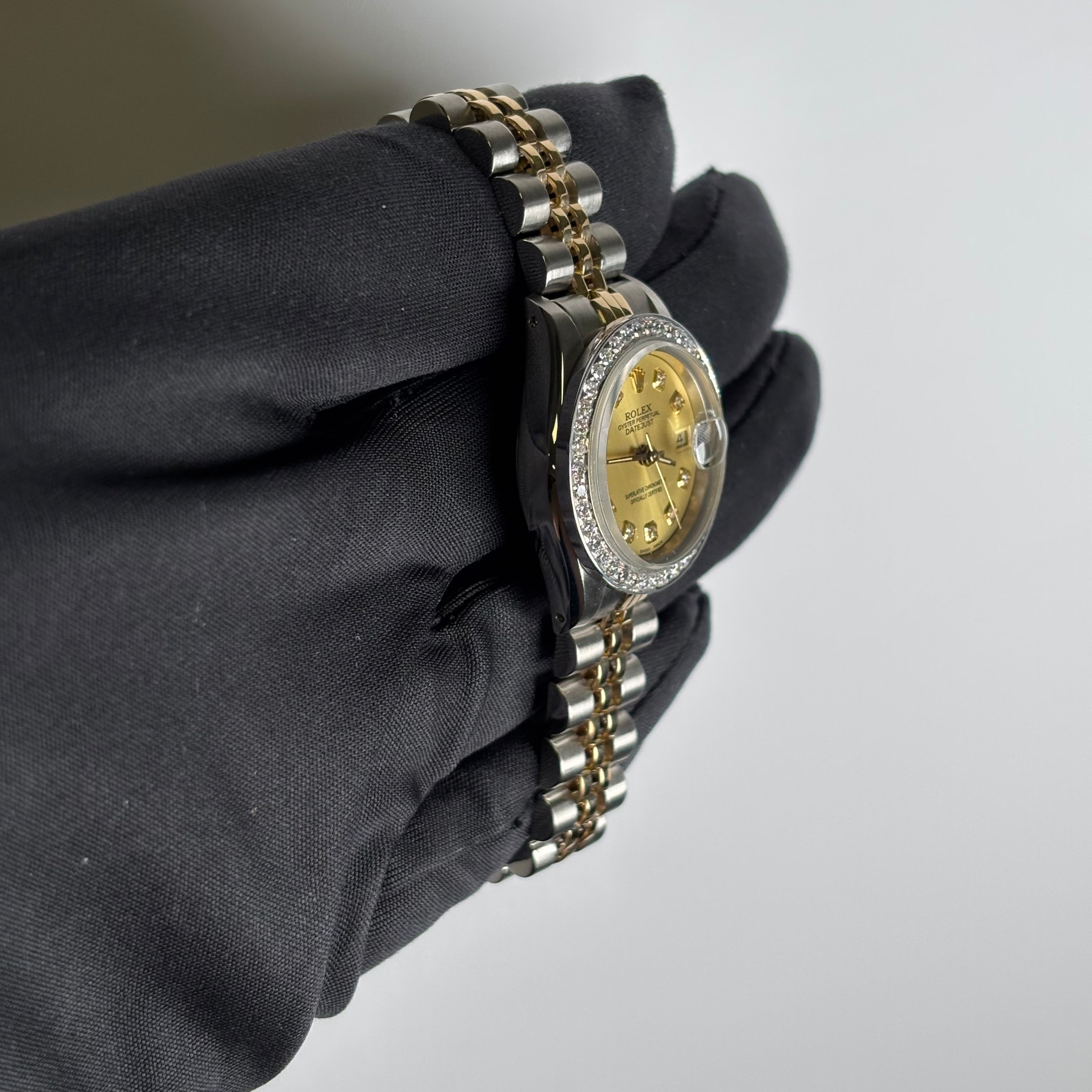 Rolex Datejust 26mm Champagne Dial Watch Ref# 69173 - Happy Jewelers Fine Jewelry Lifetime Warranty
