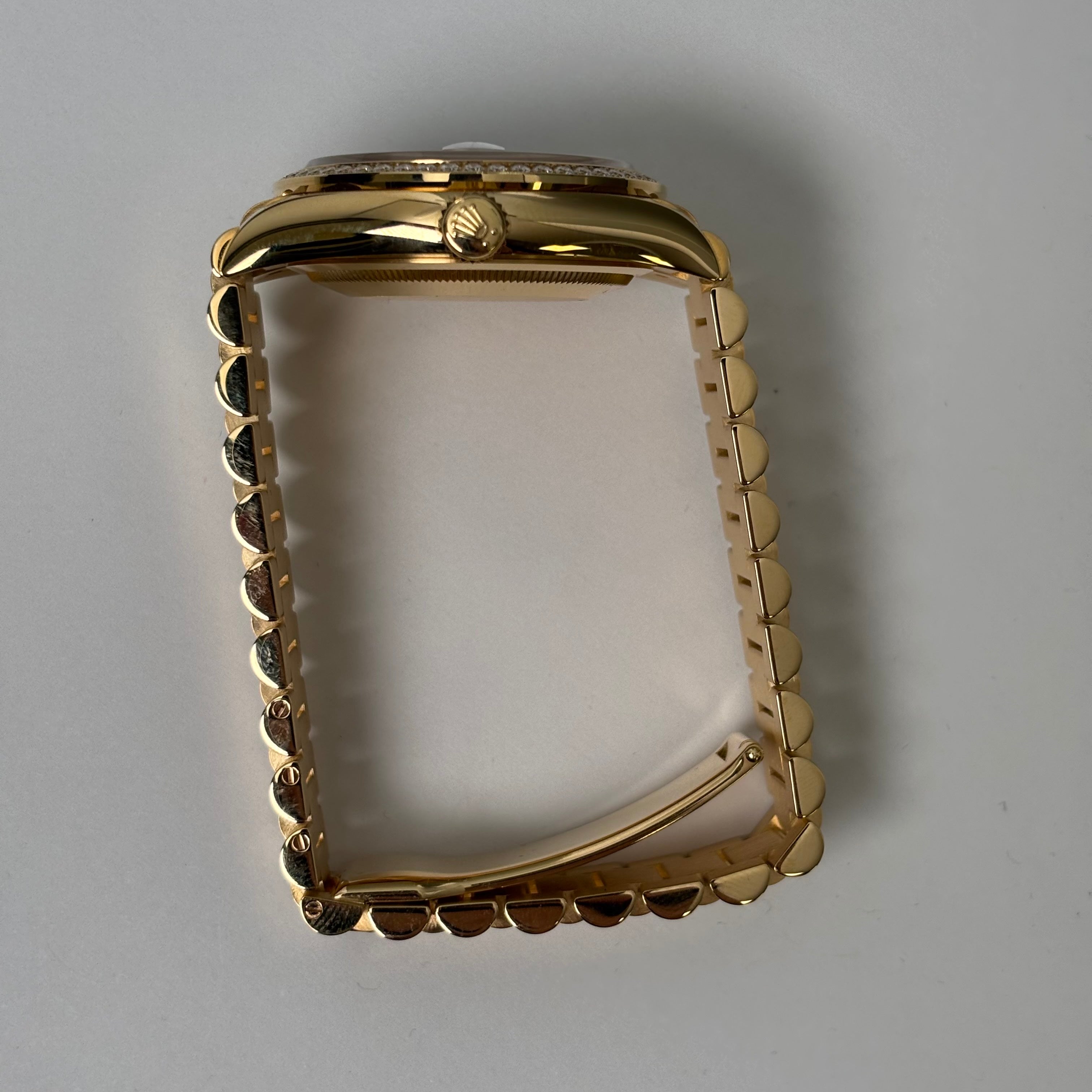 Rolex Day-Date 36mm MOP Dial Watch Ref# 128348RBR - Happy Jewelers Fine Jewelry Lifetime Warranty