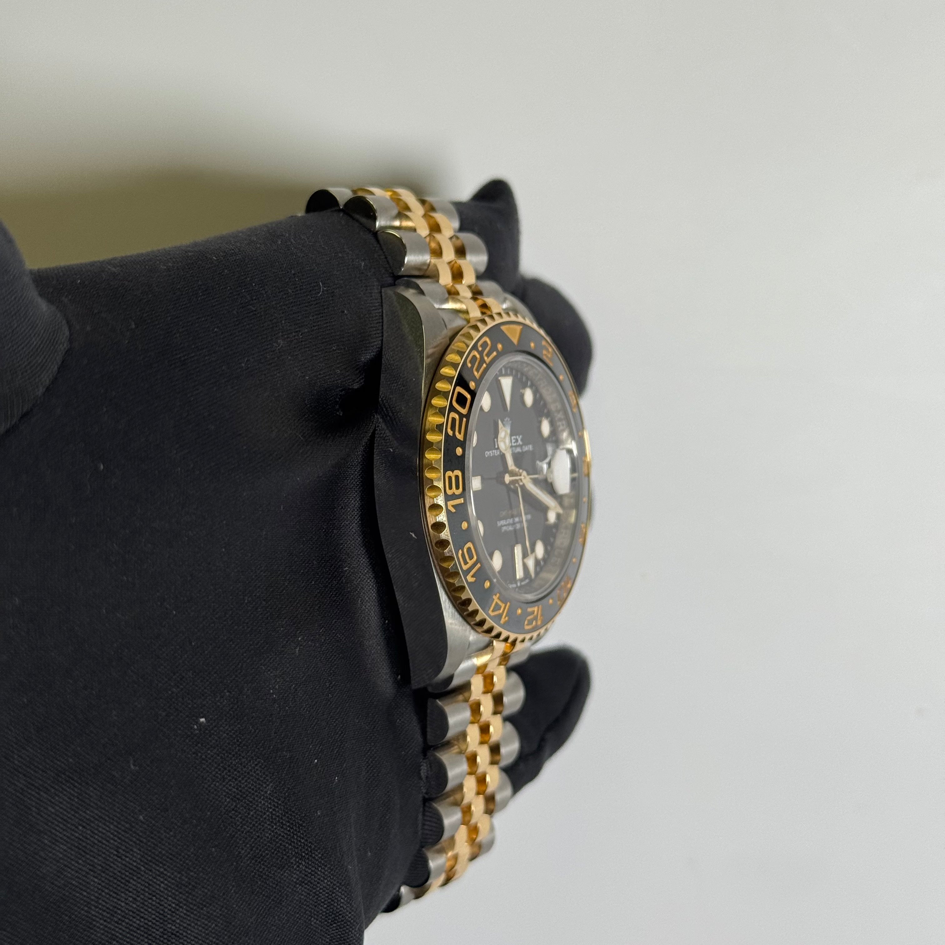 Rolex GMT-Master II 40mm Black Dial Watch Ref# 126713GRNR - Happy Jewelers Fine Jewelry Lifetime Warranty
