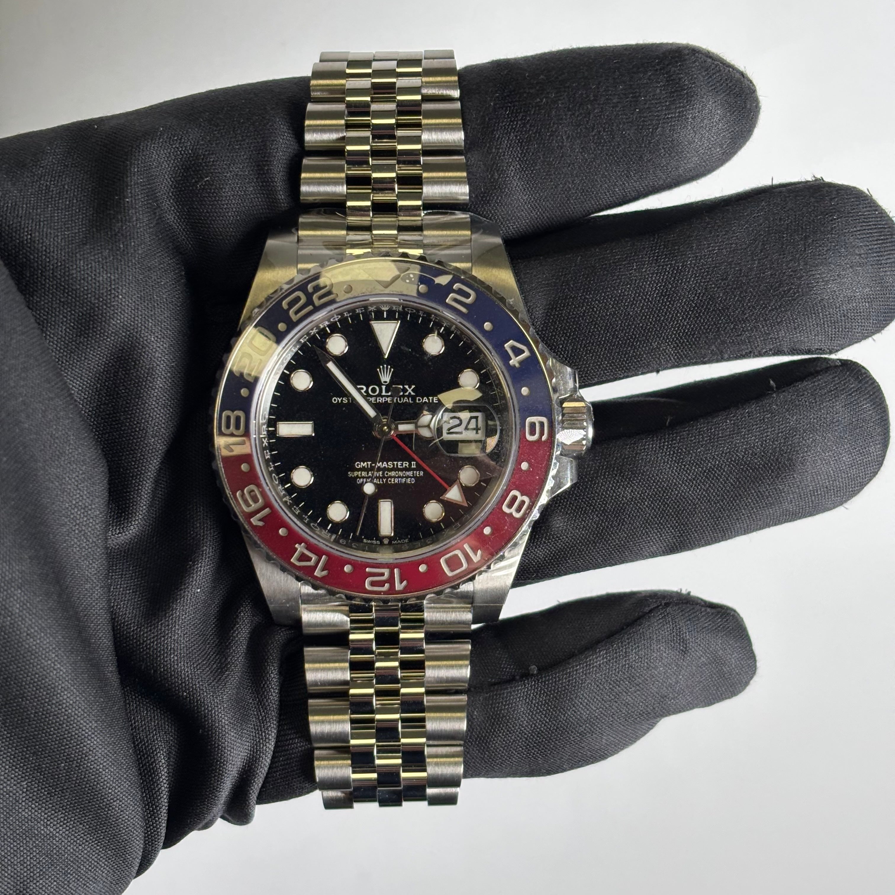 Rolex GMT-Master II 40mm Black Dial Watch Ref# 126710BLRO - Happy Jewelers Fine Jewelry Lifetime Warranty