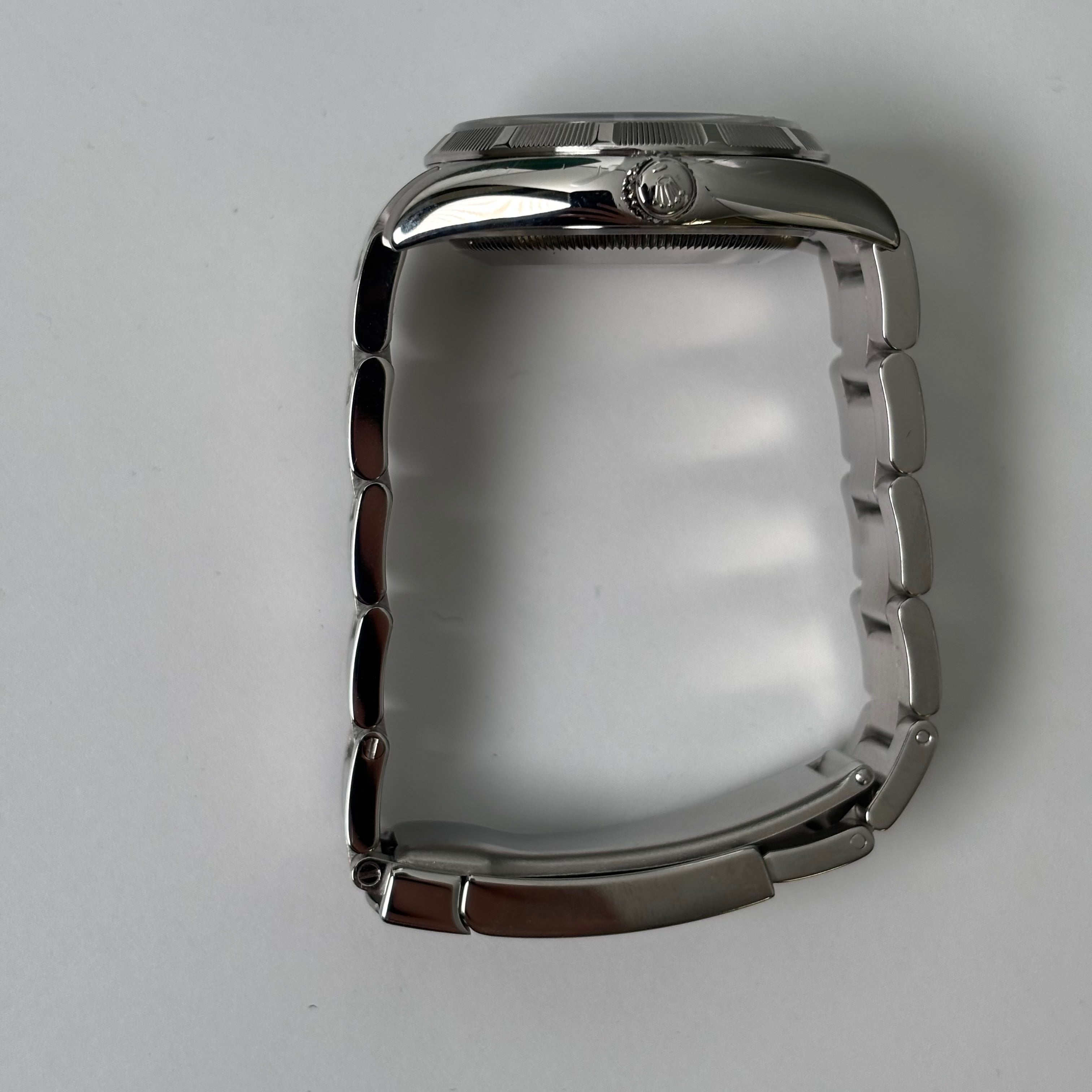 Rolex Air-King 34mm White Dial Watch Ref# 114210 - Happy Jewelers Fine Jewelry Lifetime Warranty