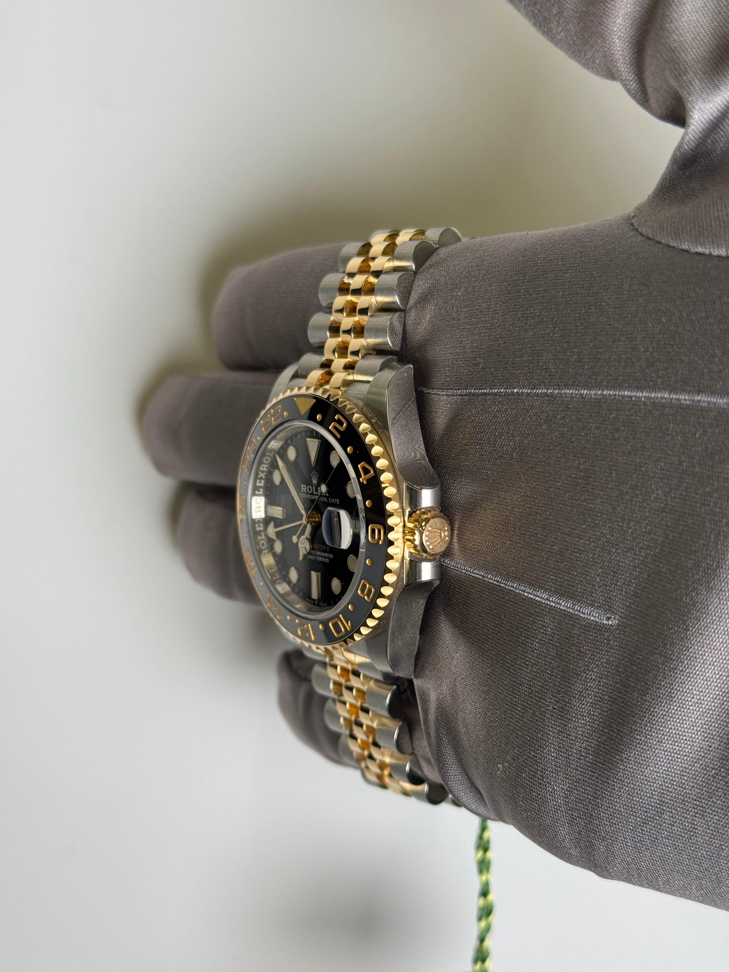 Rolex GMT-Master II 40mm Black Dial Watch Ref# 126713 - Happy Jewelers Fine Jewelry Lifetime Warranty