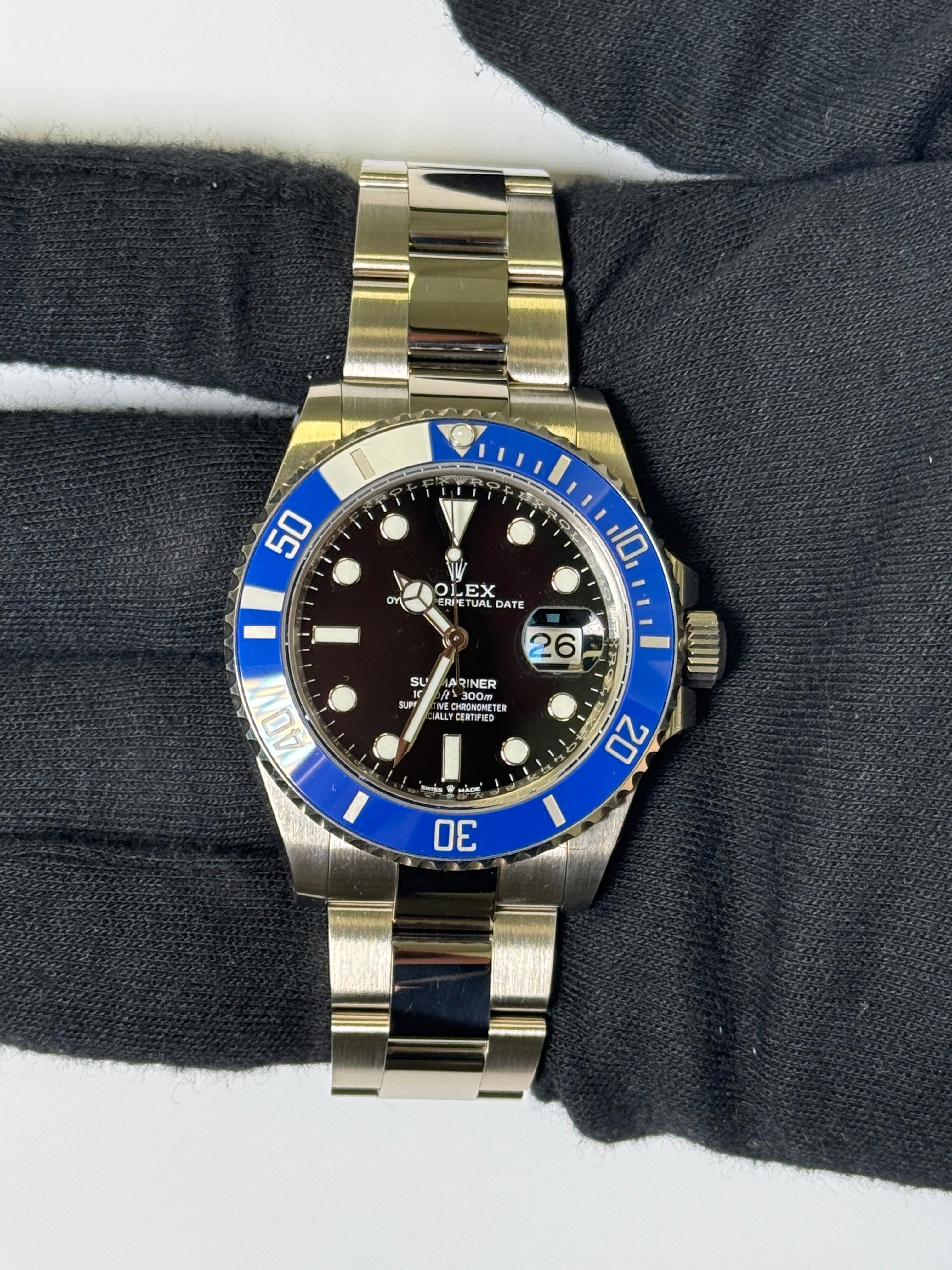 Rolex Submariner 41mm Black Dial Watch Ref# 126619LB - Happy Jewelers Fine Jewelry Lifetime Warranty