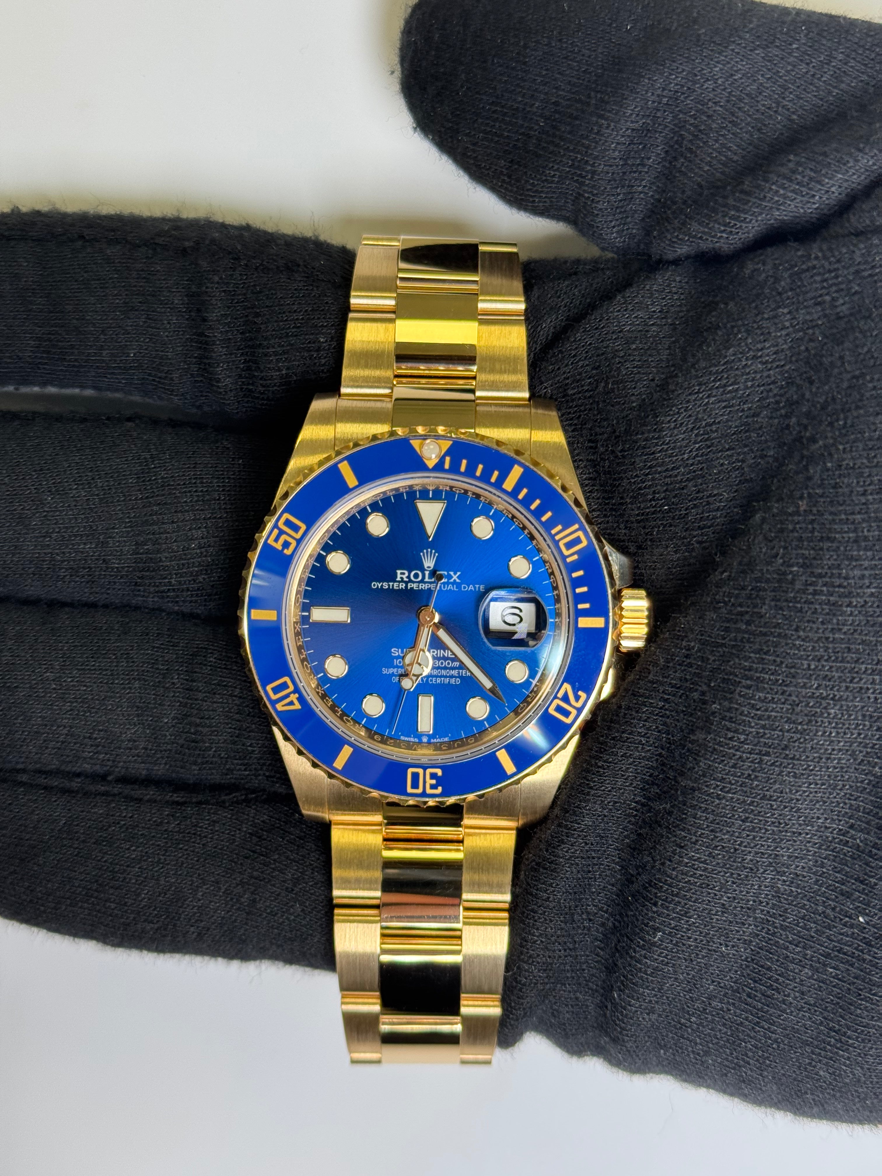 Rolex Submariner 41mm Blue Dial Watch Ref# 126618LB - Happy Jewelers Fine Jewelry Lifetime Warranty