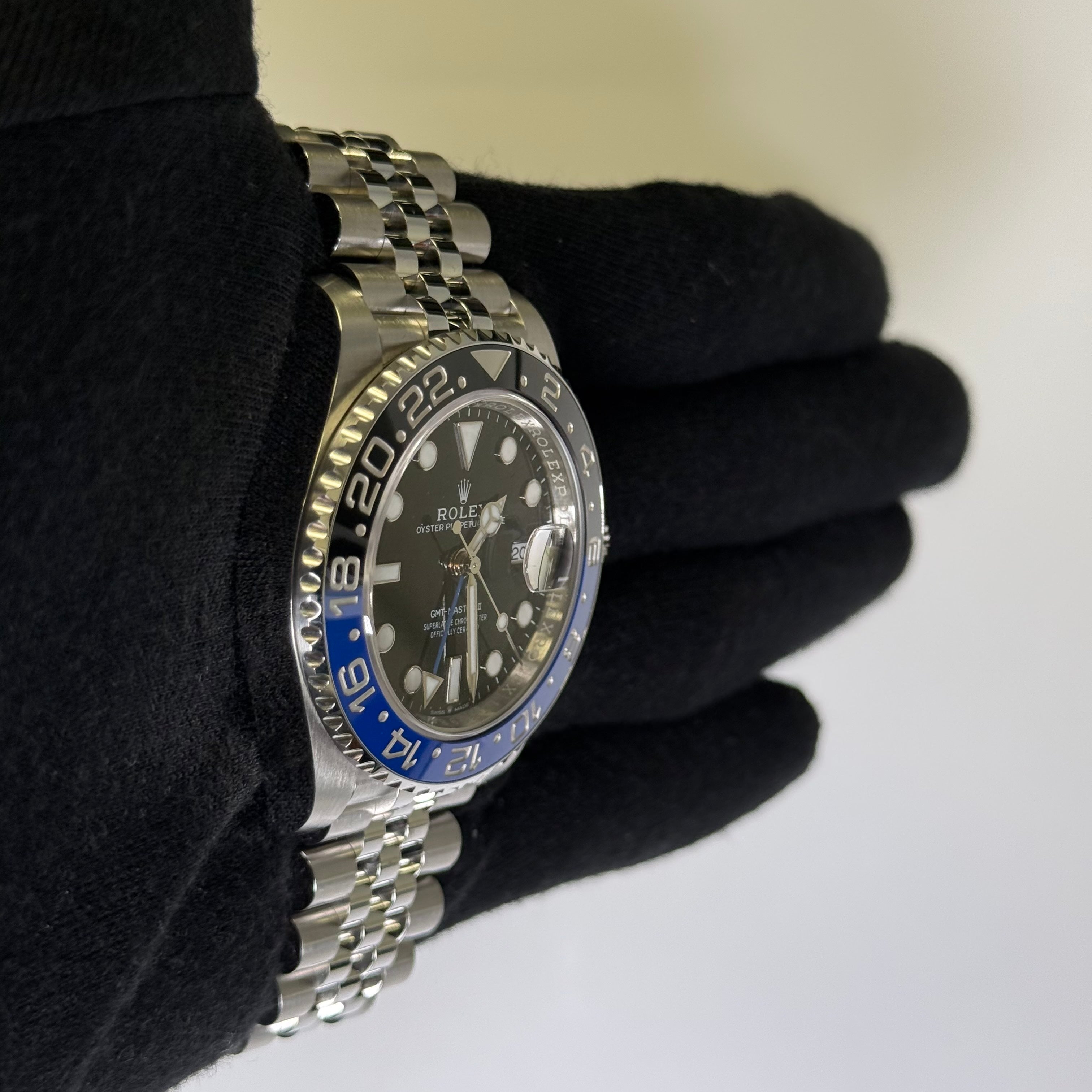 Rolex GMT-Master II 40mm Black Dial Watch Ref# 126710BLNR - Happy Jewelers Fine Jewelry Lifetime Warranty